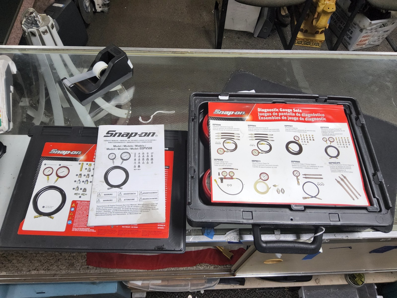 Snap-On EEPV508 Engine and Transmission Pressure Set – MISSING PARTS