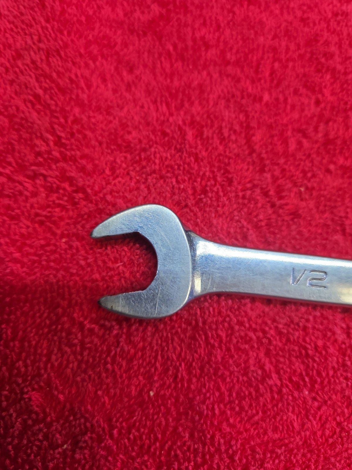 Snap On 1/2” Flank Drive Combination Wrench SAE SOEX16 Made In USA