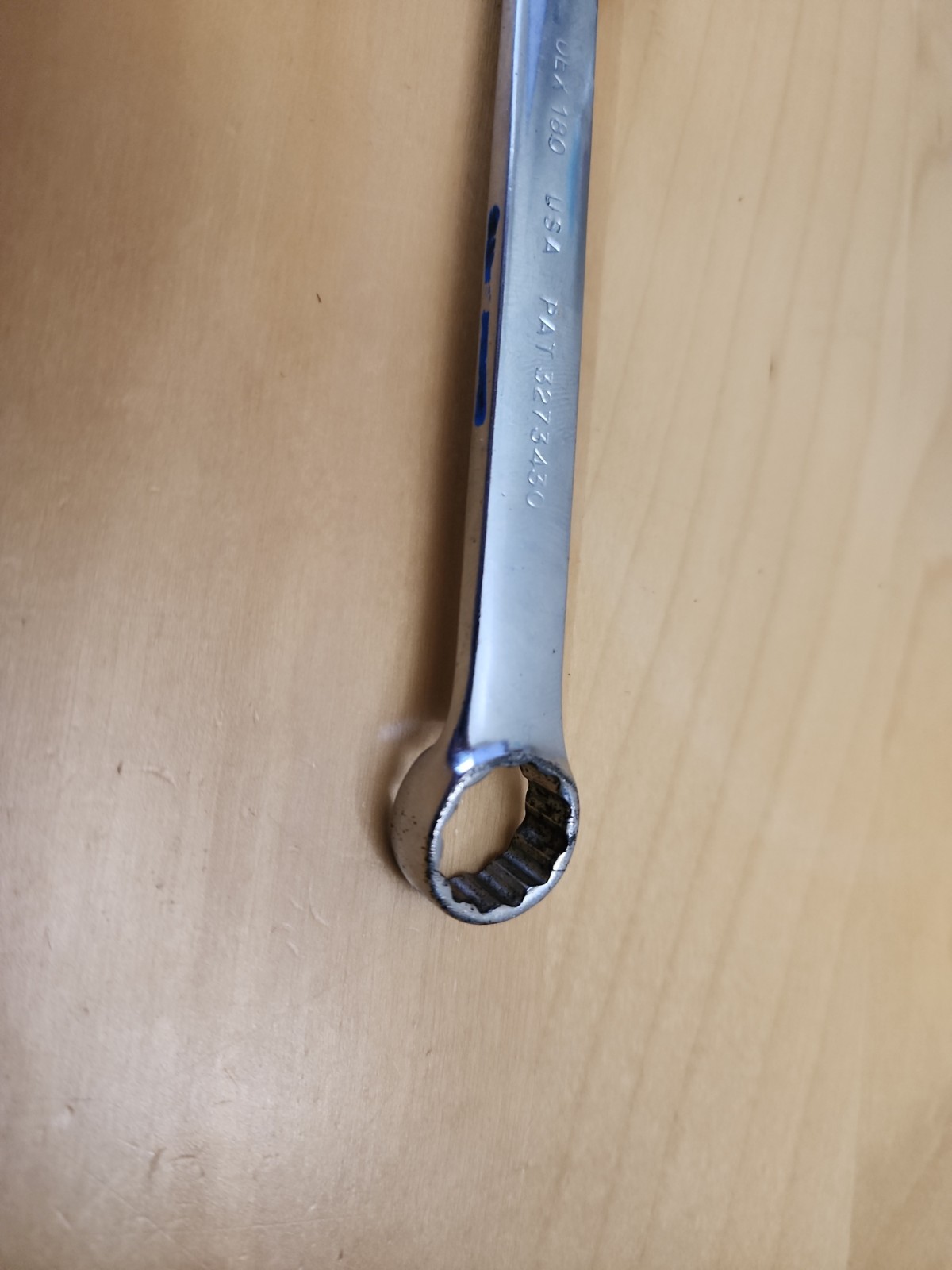 Snap-on Tools 9/16” SAE Combination Wrench OEX180 USA