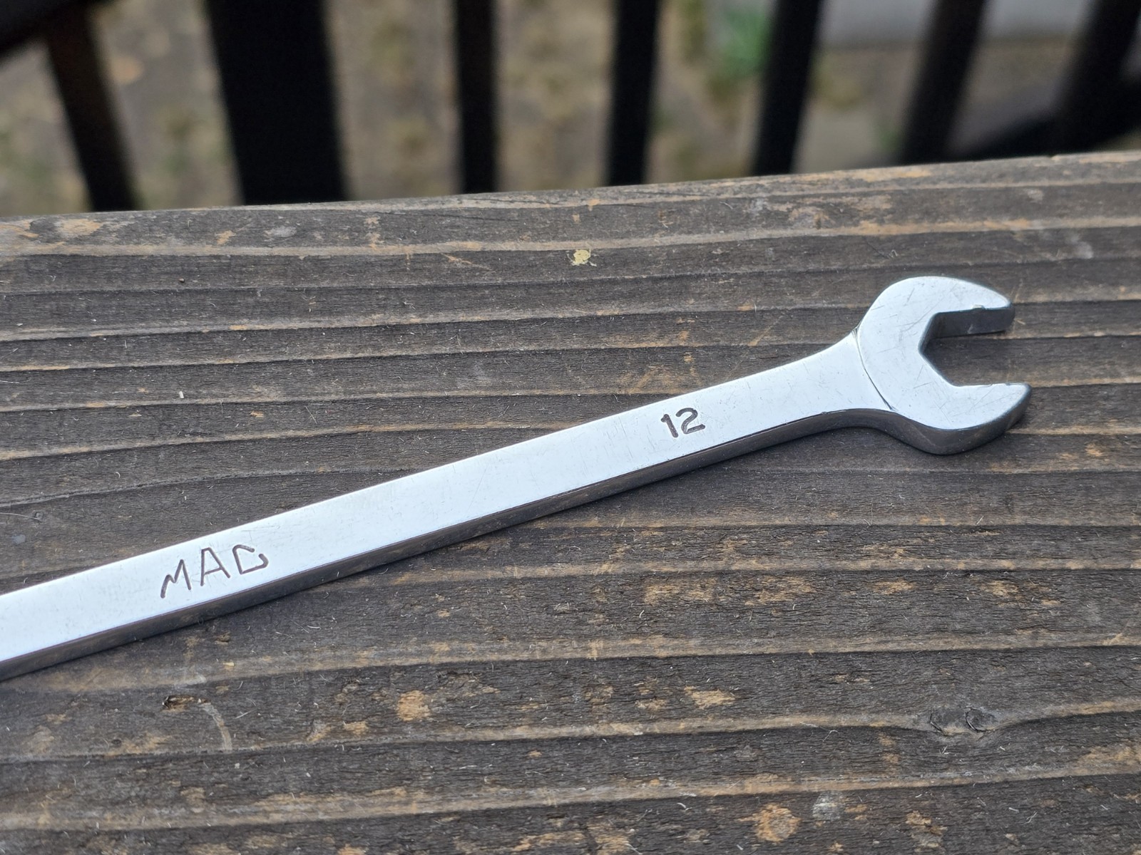MAC Tools 12MM Metric Combination Wrench 12 Point CLL212MM USA 8 1/2″ Long