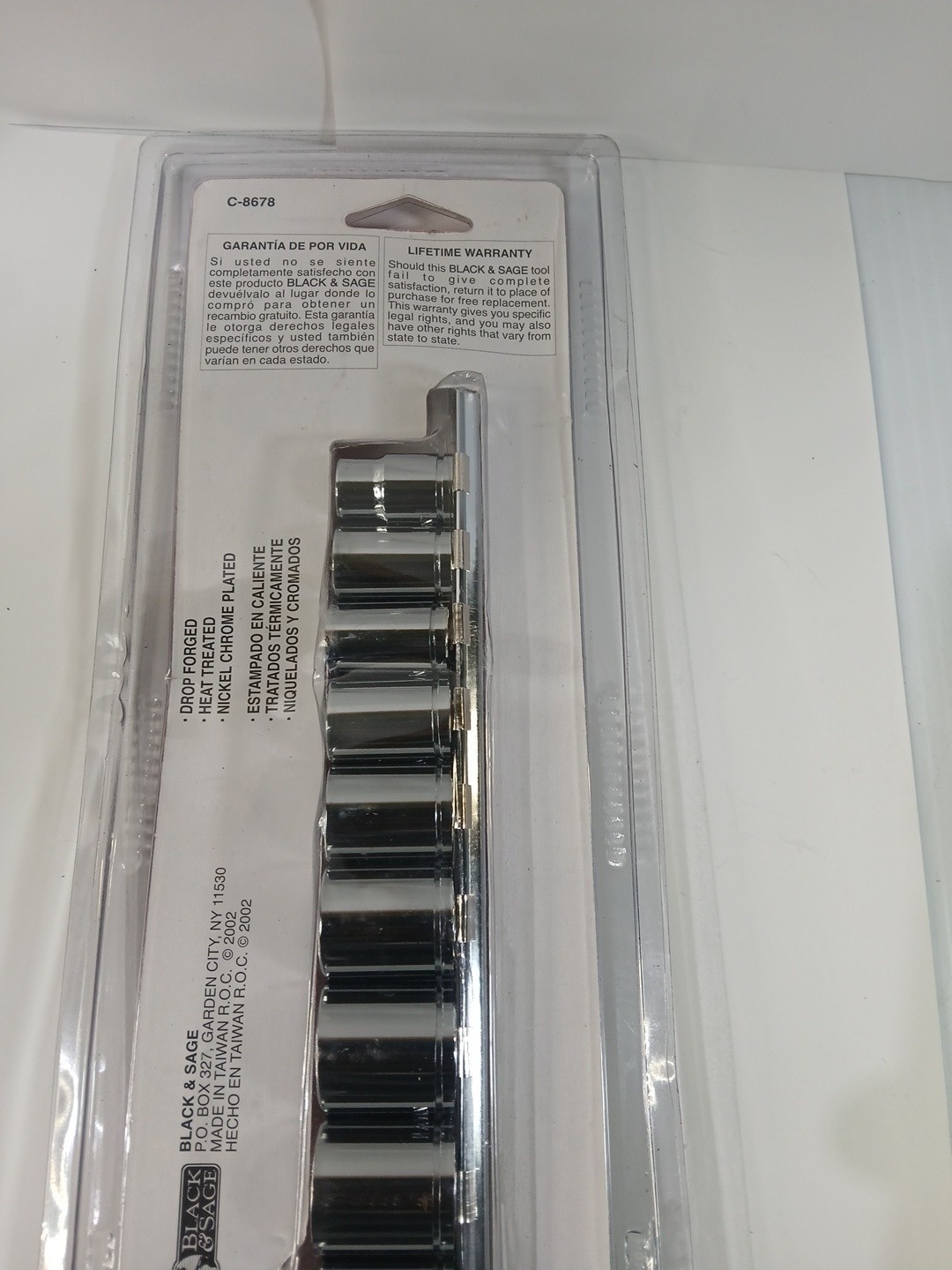Shop -Craft 3/8″ Drive Metric 10 Piece Socket Set 6 Point New In Package