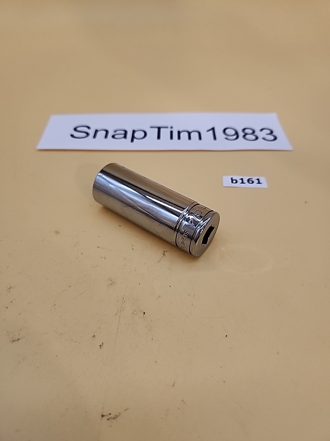 Snap-on Tools SF241 3/4″» ~ 3/8″ Drive SAE 12 Point Deep Chrome Socket USA