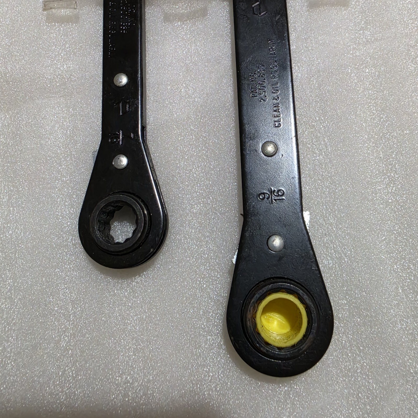 Craftsman USA 4 In One Wrench Set. #42501. 12 Pt, 2 Wrenches 8 SAE Sizes. NOS. B