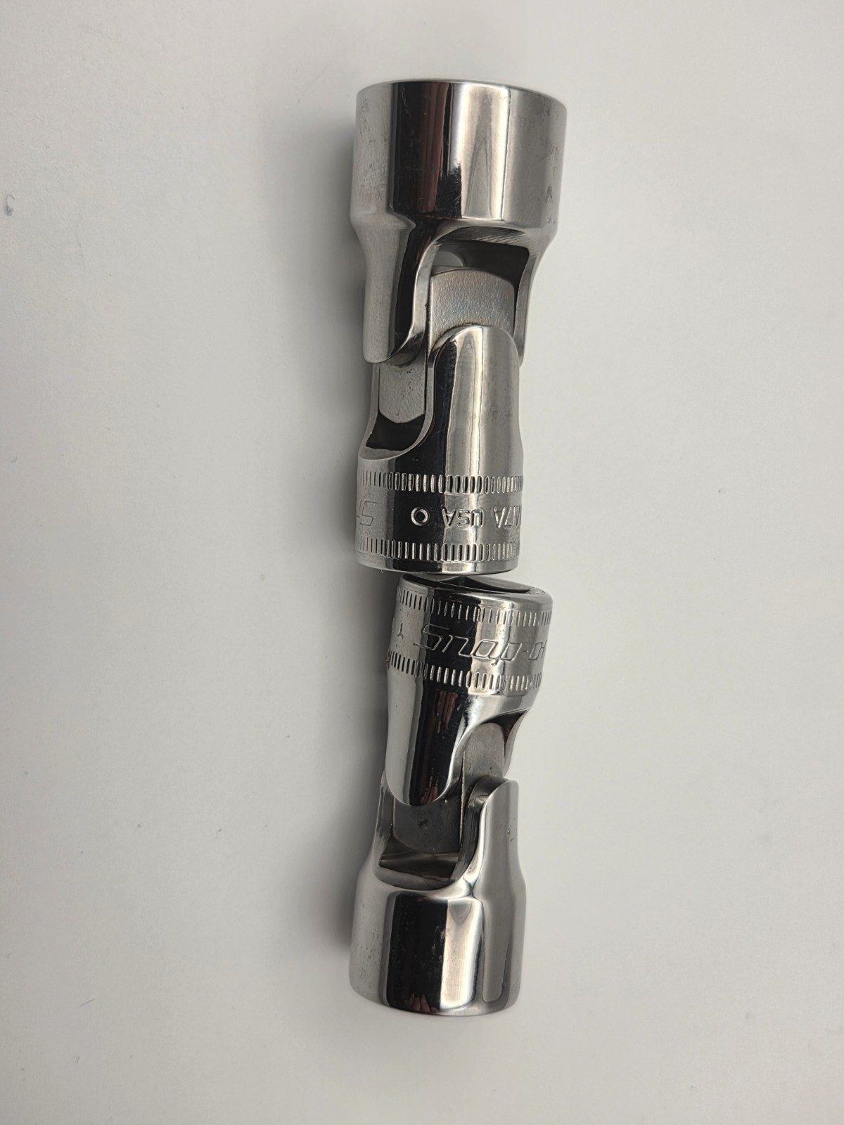 Snap On Tools USA 17mm and 15mm Universal Joint Swivel Socket 3/8″ Drive