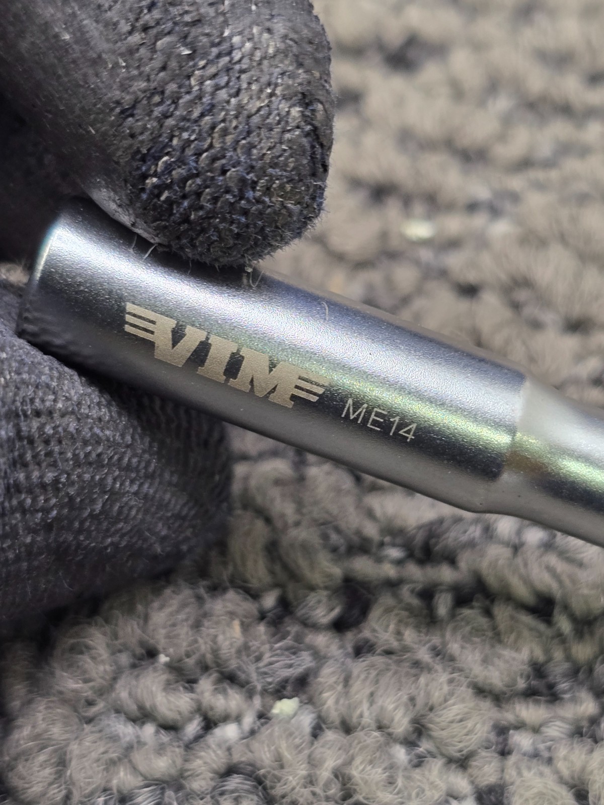 VIM Tools NR400K 3-Piece 1/4″ Dr Hex Stubby Nano Ratchet w/ Extension Assembly