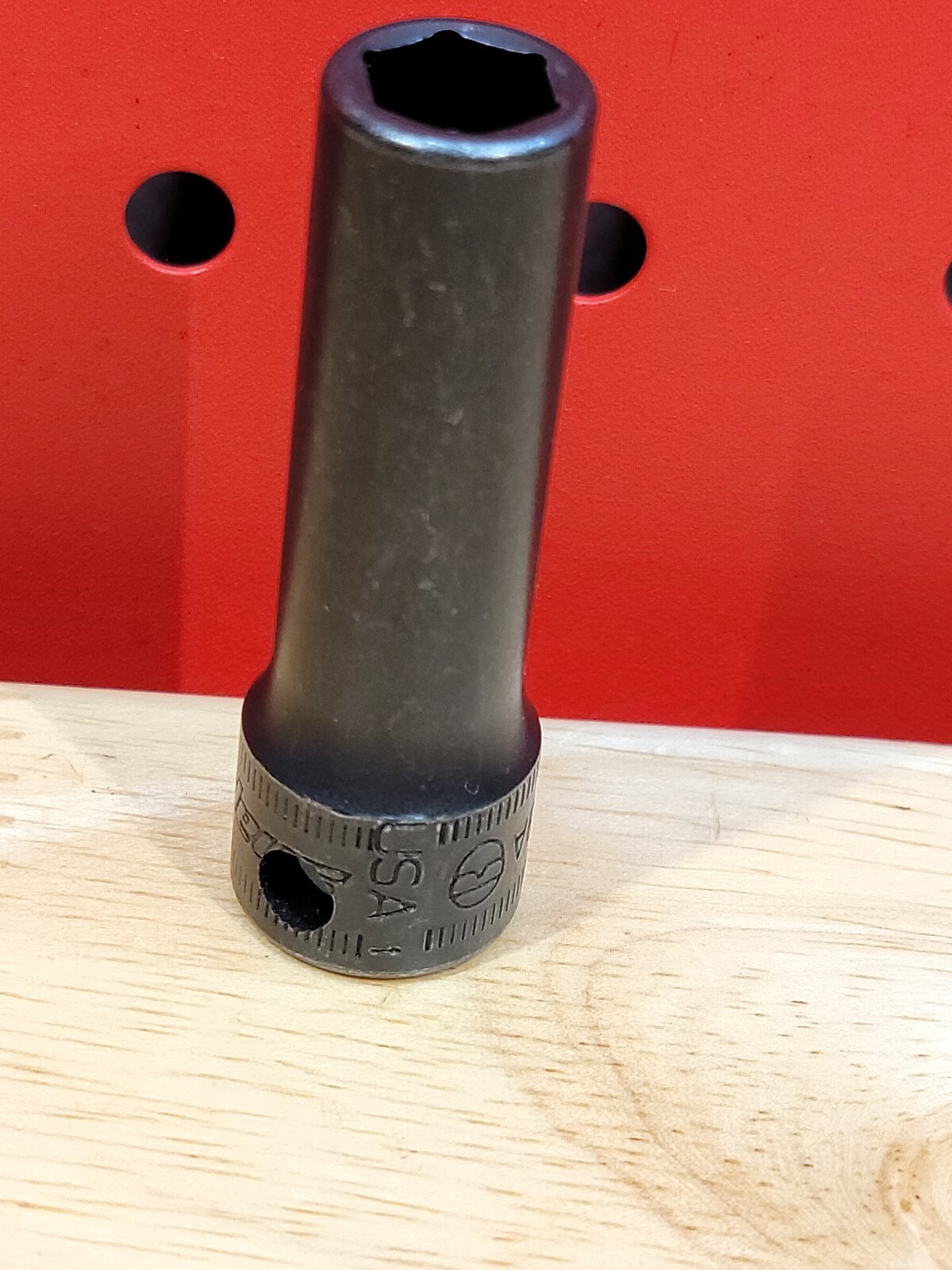 Snap-on SIMFM9A 9mm 3/8″ Drive Metric Deep 6 Point Impact Socket USA