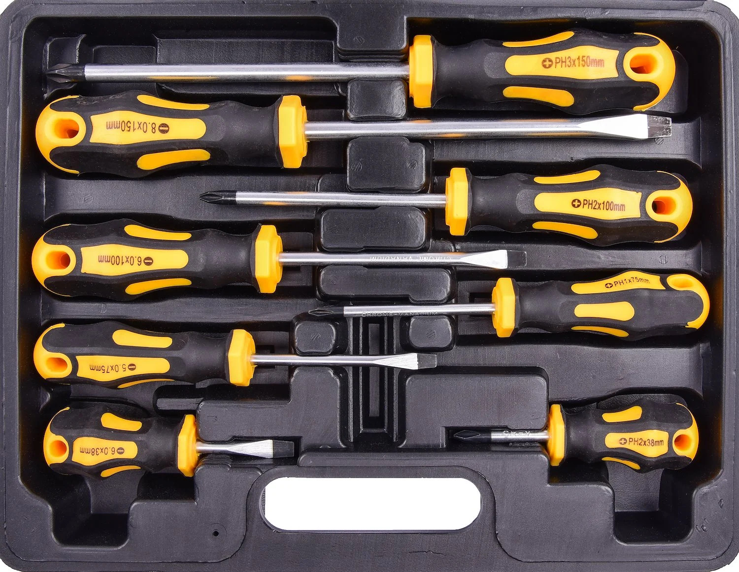 JEGS 80779 42-Piece Magnetic Screwdriver Set