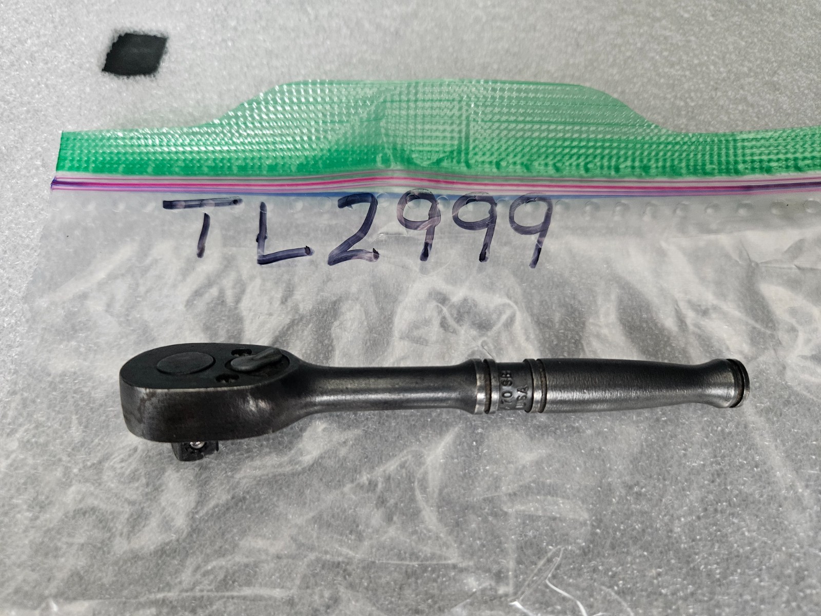 SNAP ON #PM70SB 9/32″ DRIVE RATCHET -NATURAL OIL FINISH (TL2999)