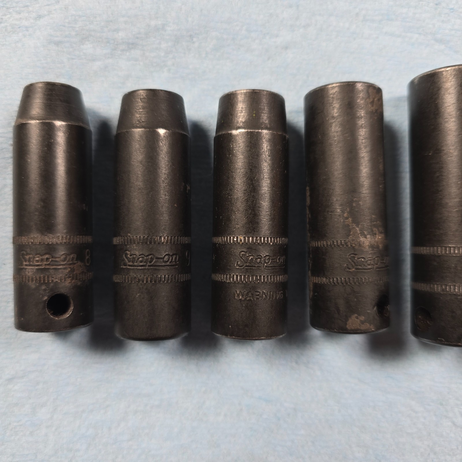 Snap On 3/8” Drive 8mm To 17mm Deep Impact Socket 7Pc Set SIMFM 8 To SIMFM 17