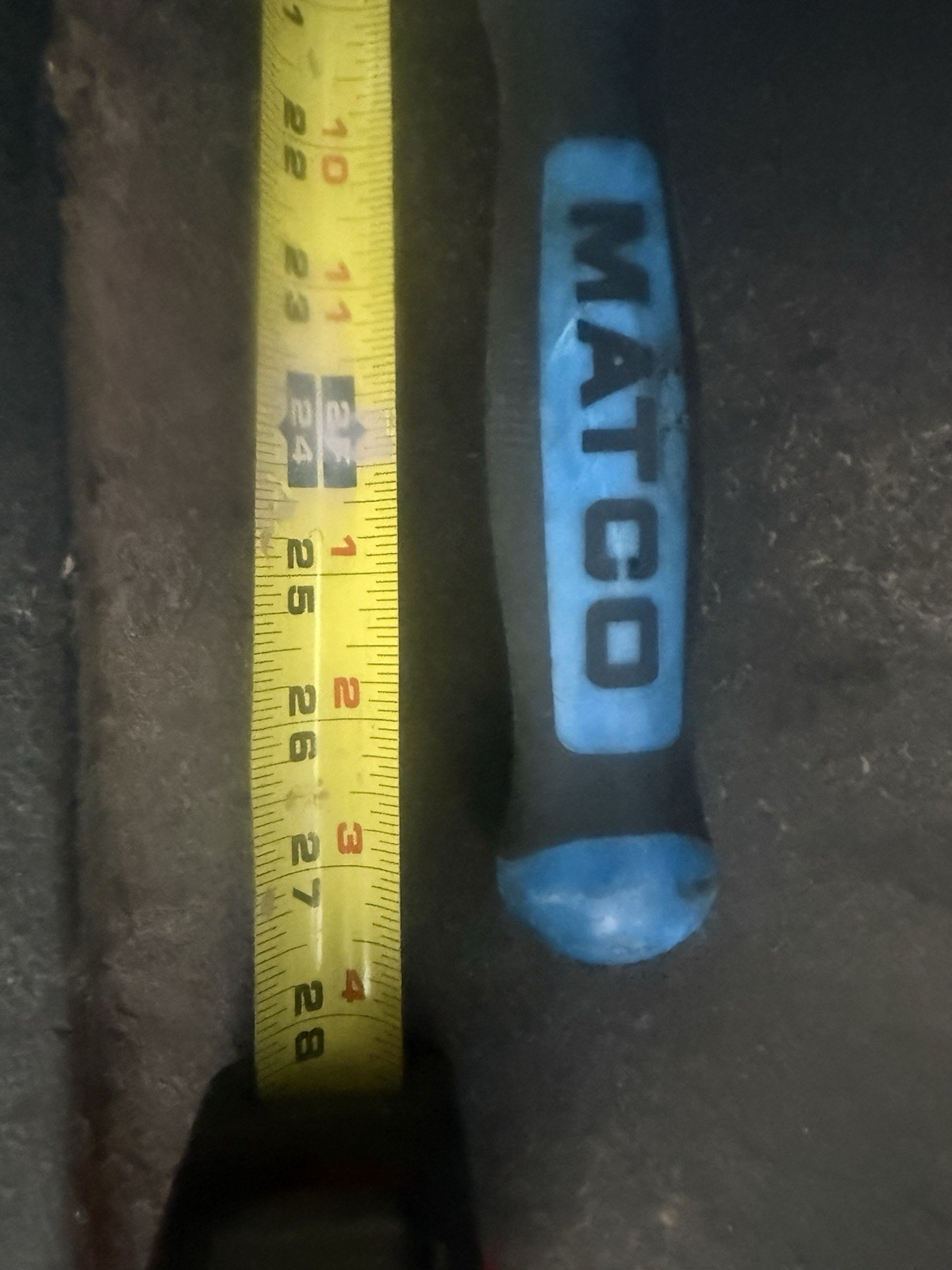 Matco CFR248LFX 1/2” Drive 88 Tooth Locking Flex Head Ratchet 27” Long BLUE USA