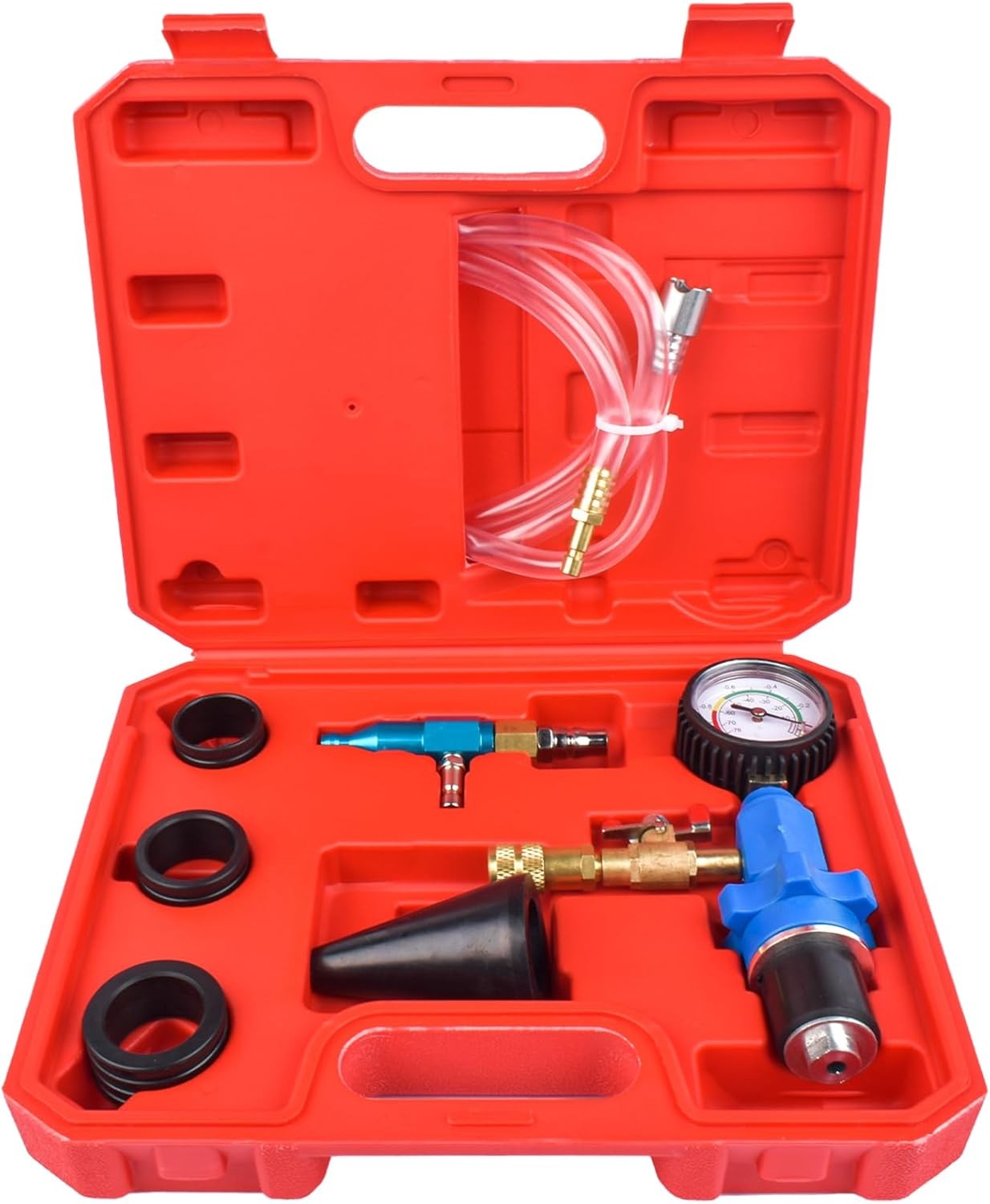 Auto Coolant Vacuum Kit Cooling System Vacuum Radiator Kit Refill & Purging Tool