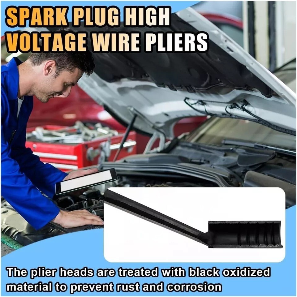 Car Spark Plug Wire Removal Pliers Tool High Voltage Cylinder Cable Removal Clam