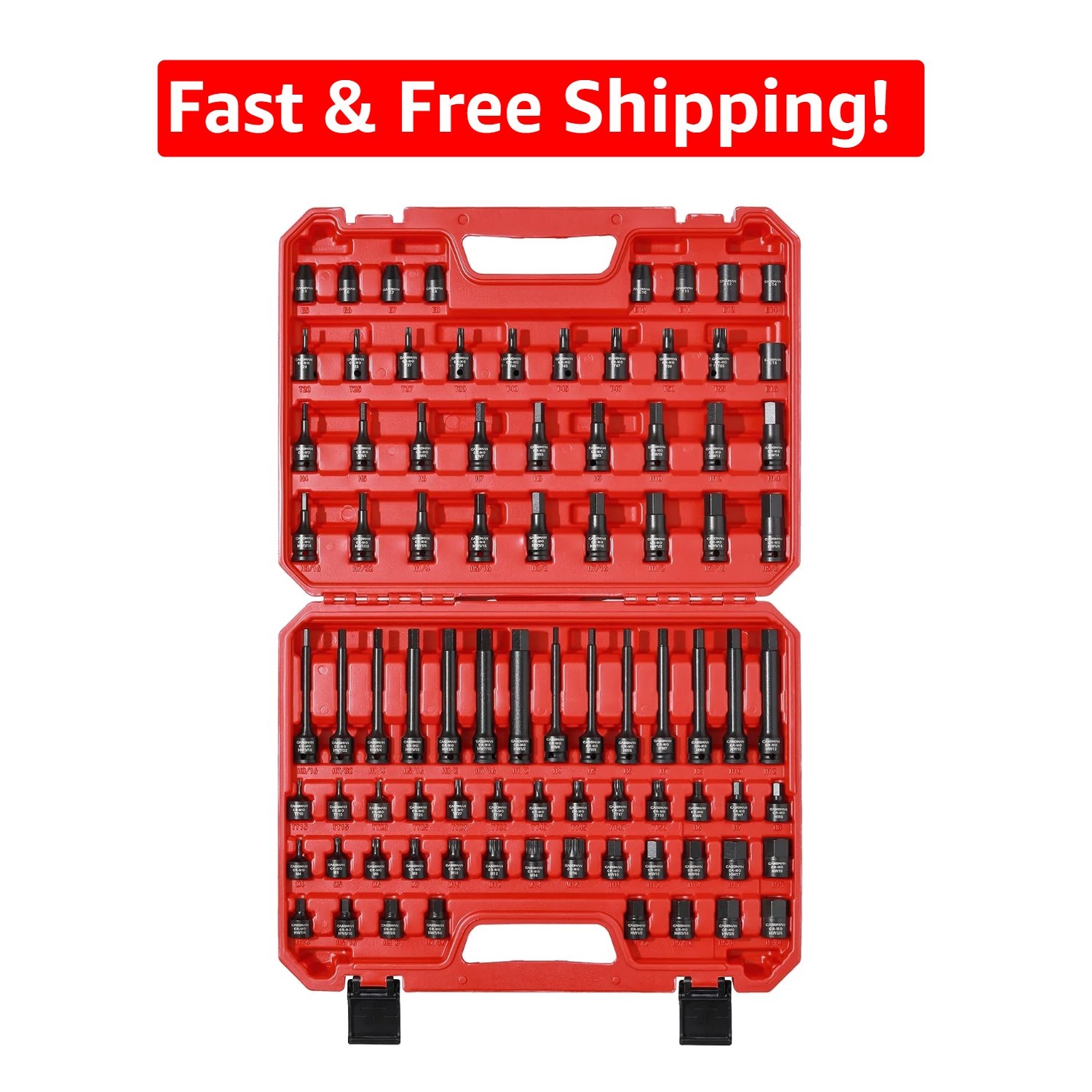 Comprehensive 84-Piece Chrome Molybdenum Socket Set – Impact Grade Performance