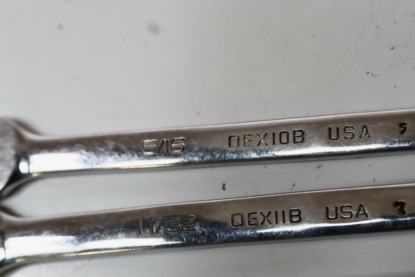 Snap on OEX 12-Point Combination wrench Set 13 PIECE 5/16″-1″ SAE Made In USA
