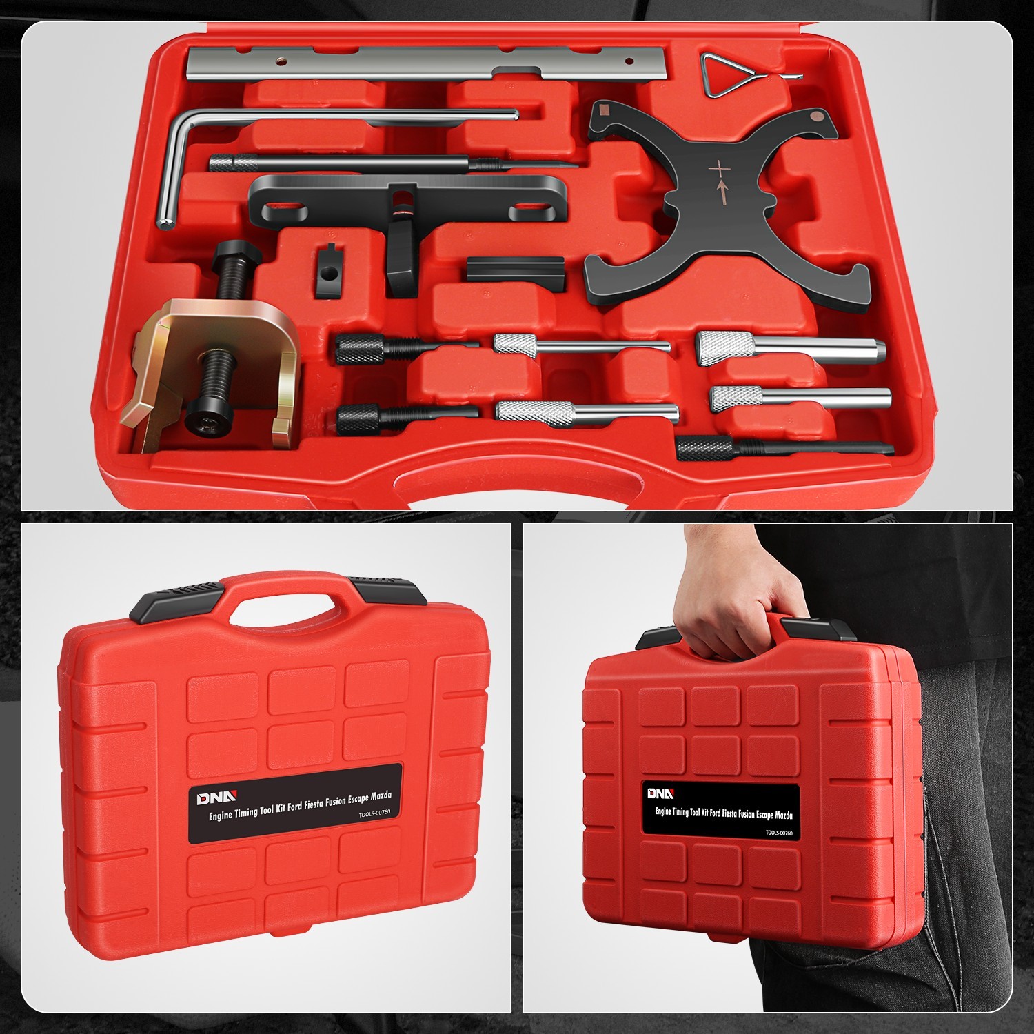 For Ford Escape Fiesta Focus Fusion Volvo S80 Camshaft Timing Locking Tool Kit