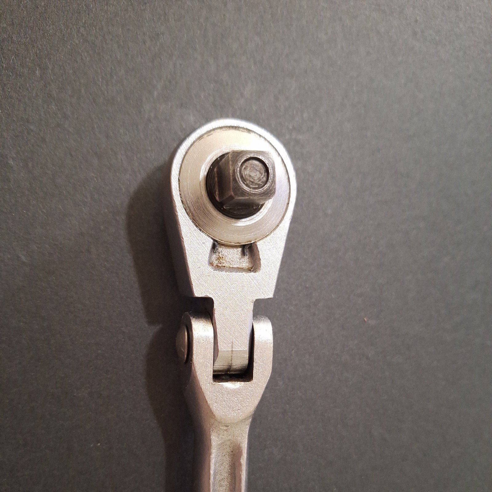 Vintage CRAFTSMAN 3/8″ Drive Flex Head Ratchet No. -V-42791 Forged In USA