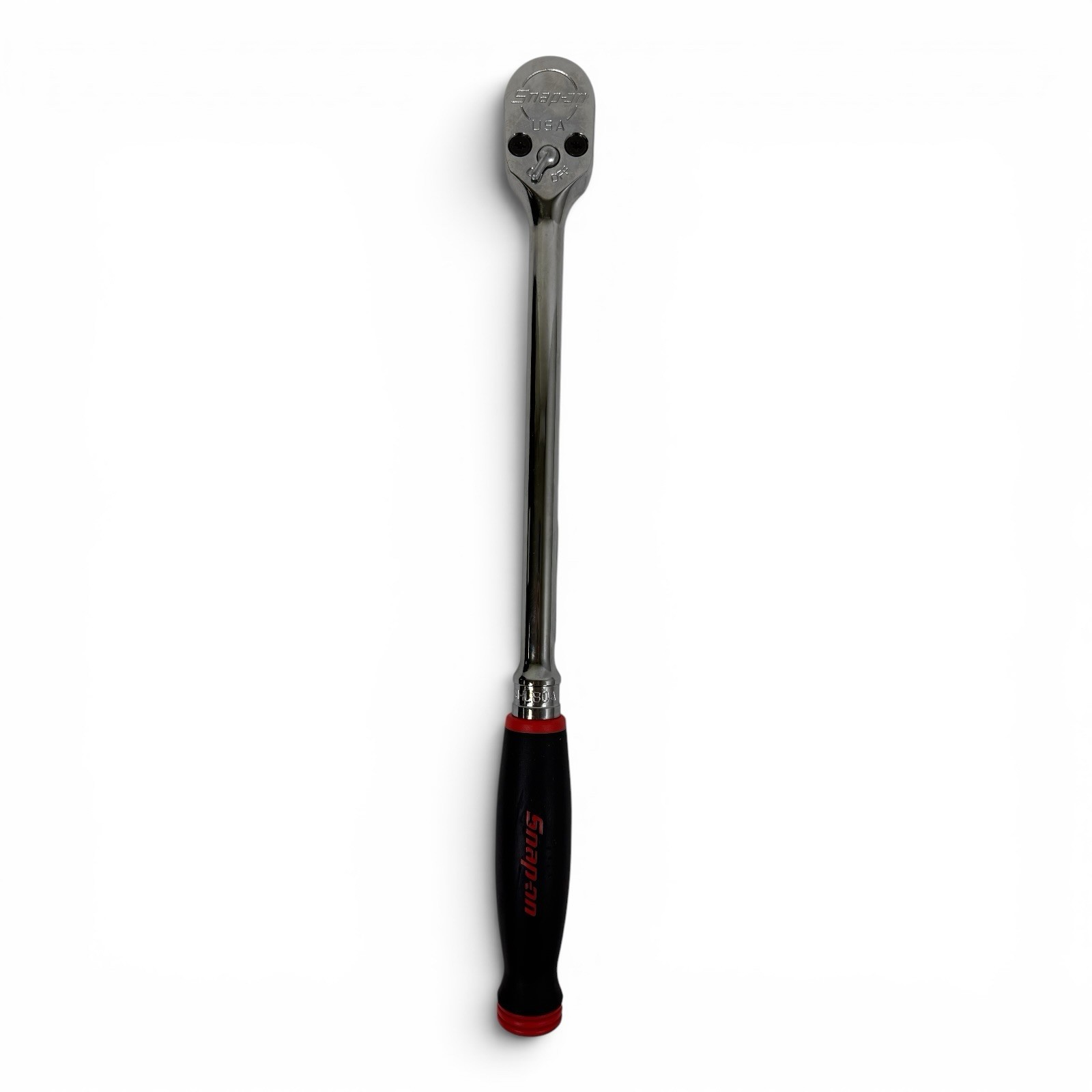 Snap-on RED 1/2″ Drive Soft Grip Ratchet 15″ Long SHL80A USA NEW Free Shiping