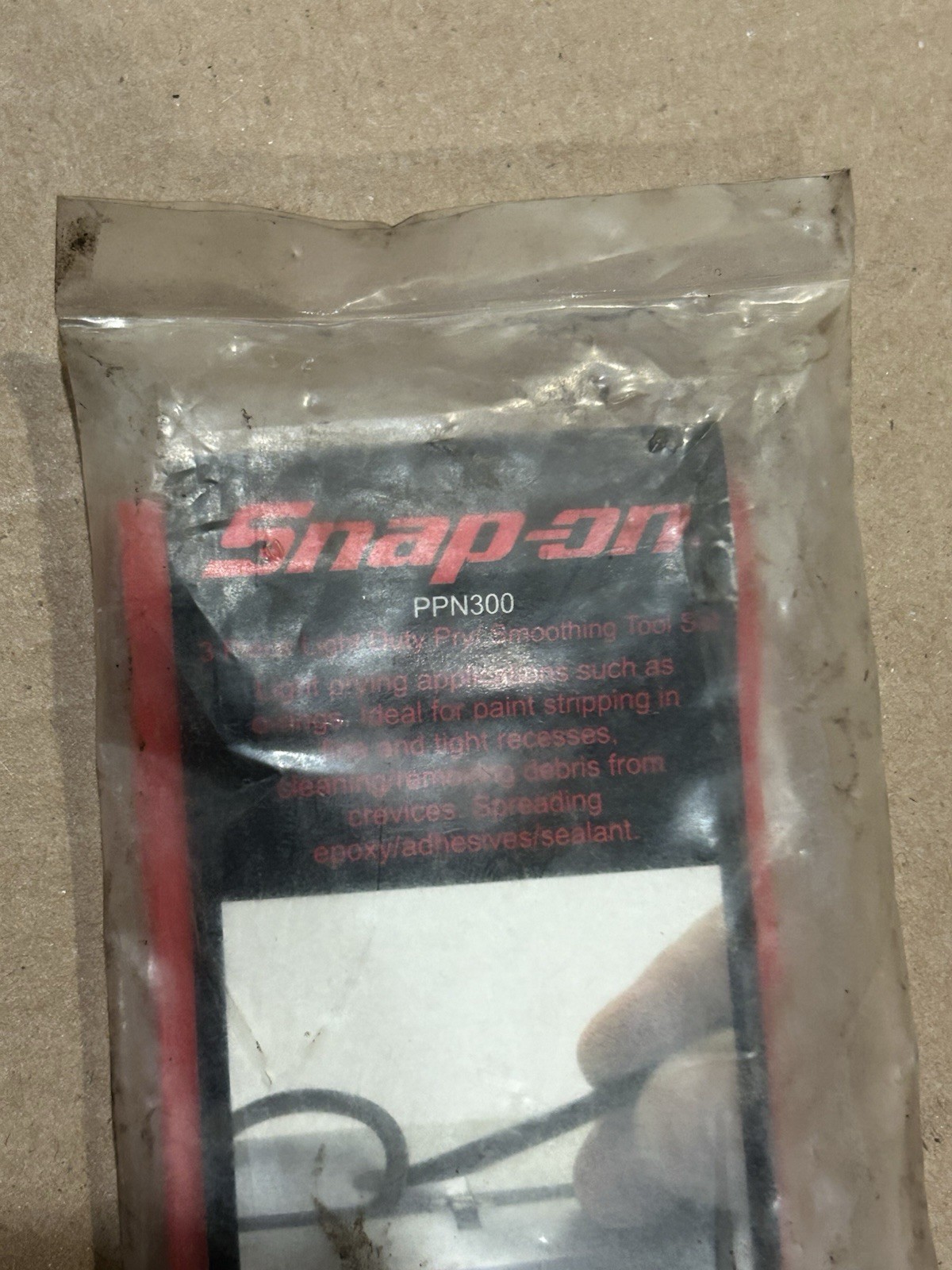 NOS. Snap-On PPN300 3 pc light duty pry/ smoothing tool set