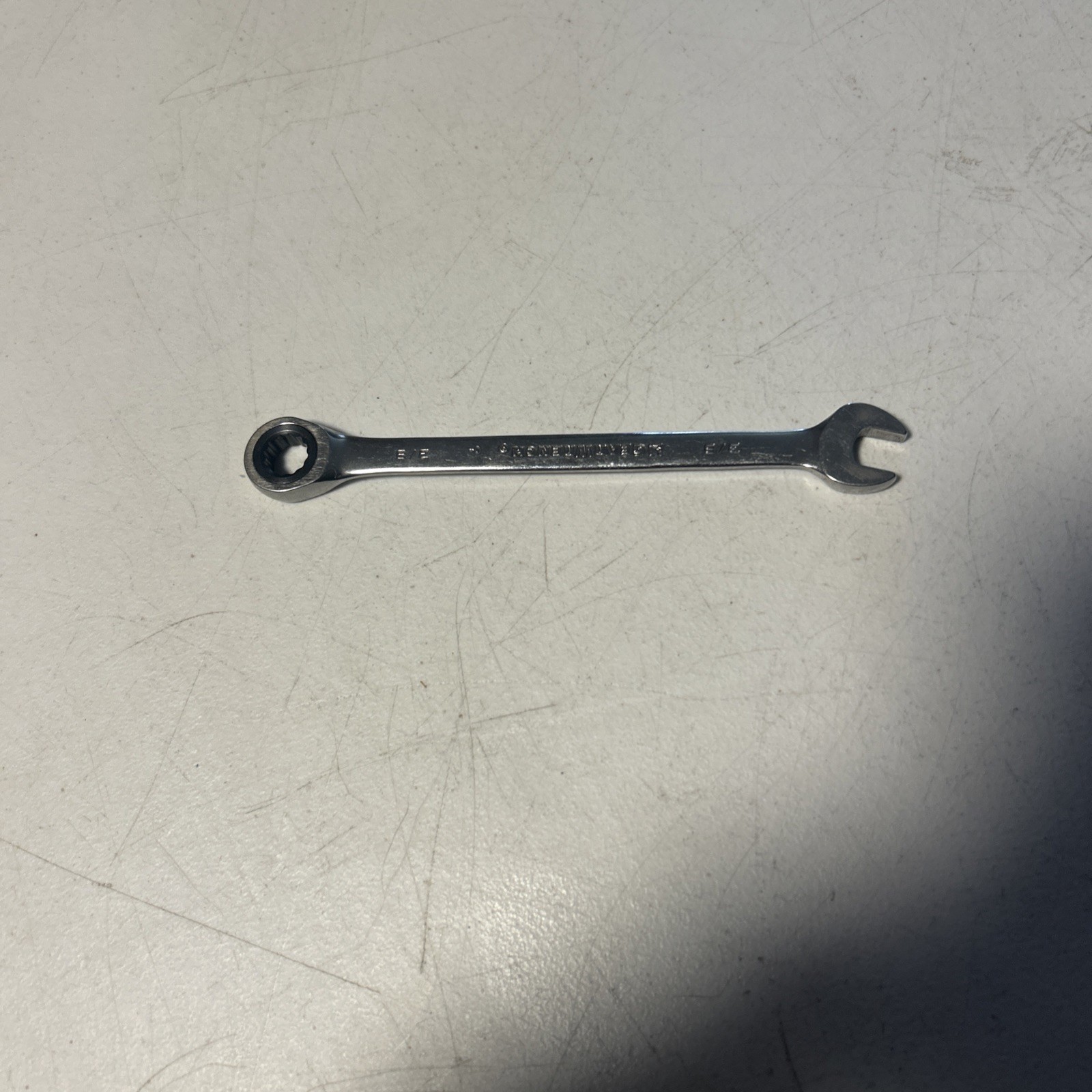 GearWrench – 3/8” Ratcheting Combination Wrench, 12 Point Wrench