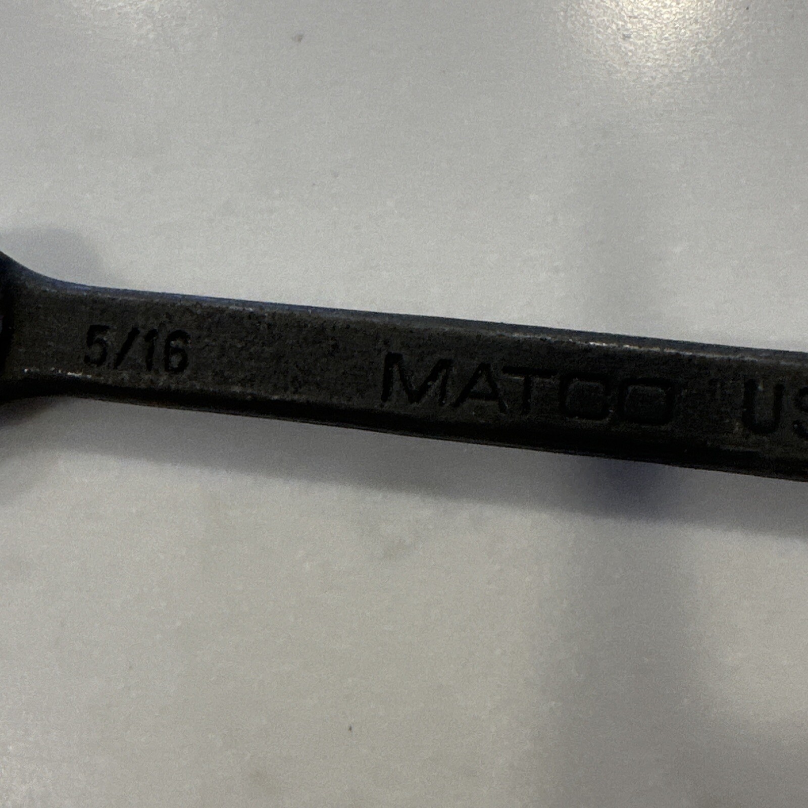 Matco Tools USA WCHB 106 5/16″ Combination Wrench 6 Pt. Industrial Finish New