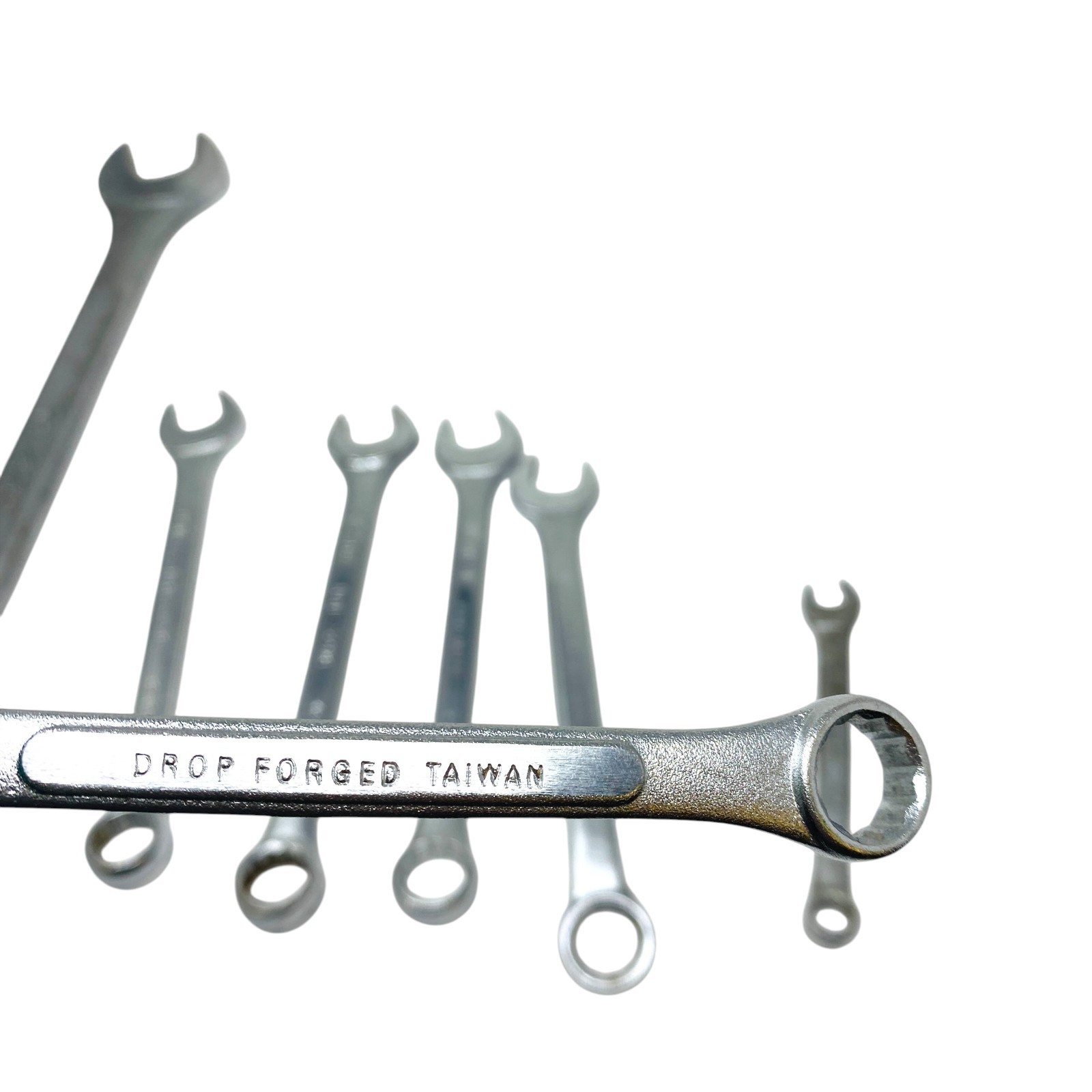 KAL And Mixed Brand Combination Wrench Lot Forged Alloy Steel Mixed SAE 7 Pcs