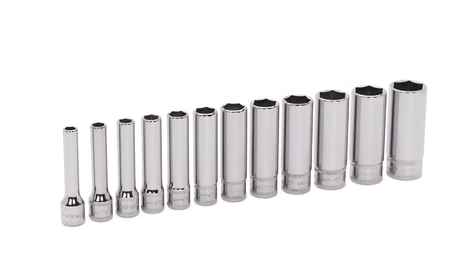Snap-on 1/4″ drive 5-15 mm 6-point Flank Drive Deep Socket Set 112STMMY NEW!!!