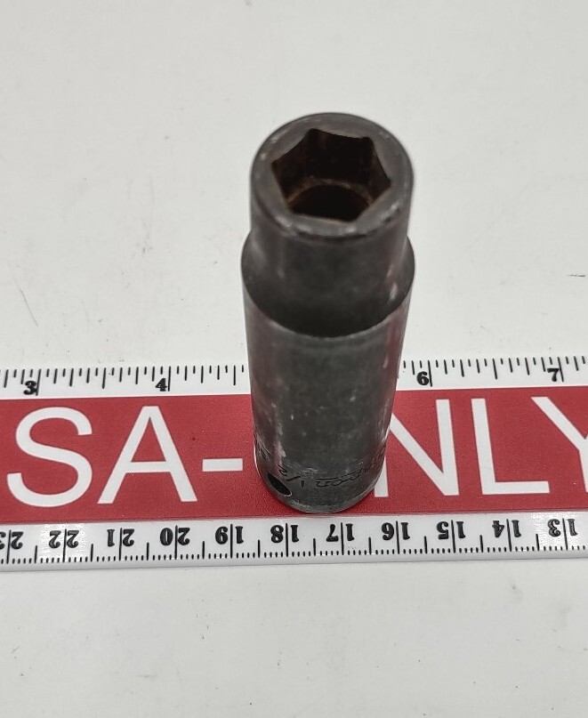 Snap On Tools USA 1/2″ Drive 6 point 1/2″ SAE Deep Impact Socket SIM160