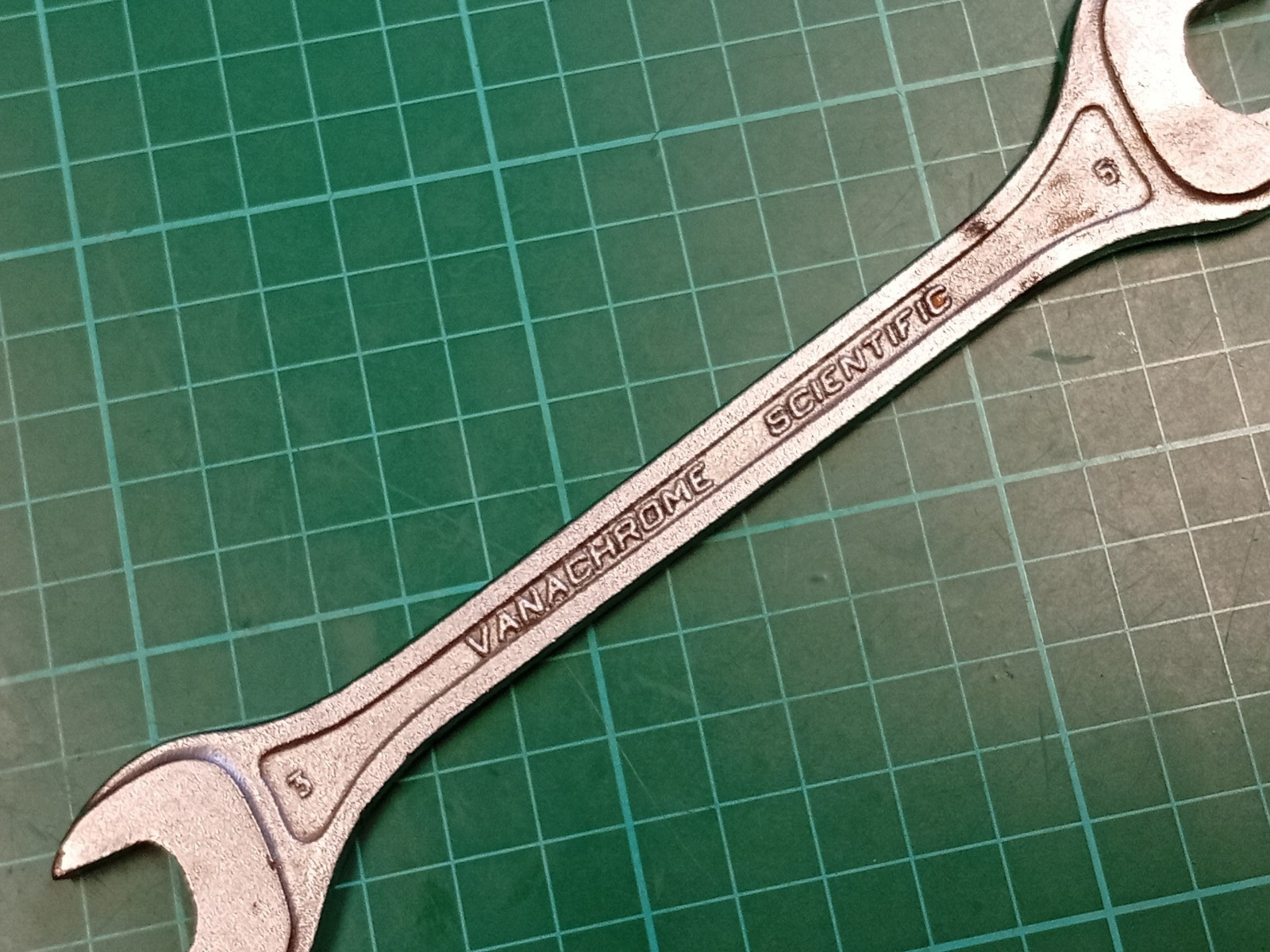 Facom No33, 13mm x 15mm, Vanachrome Scientific, Open Ended Spanner, France