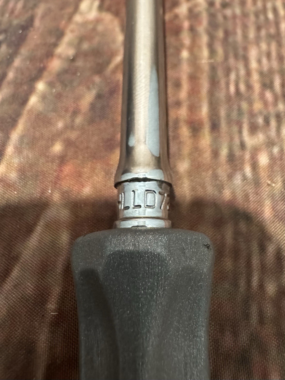 Snap On THLLD72 1/4in. Drive Hard-Grip Long Fixed Ratchet