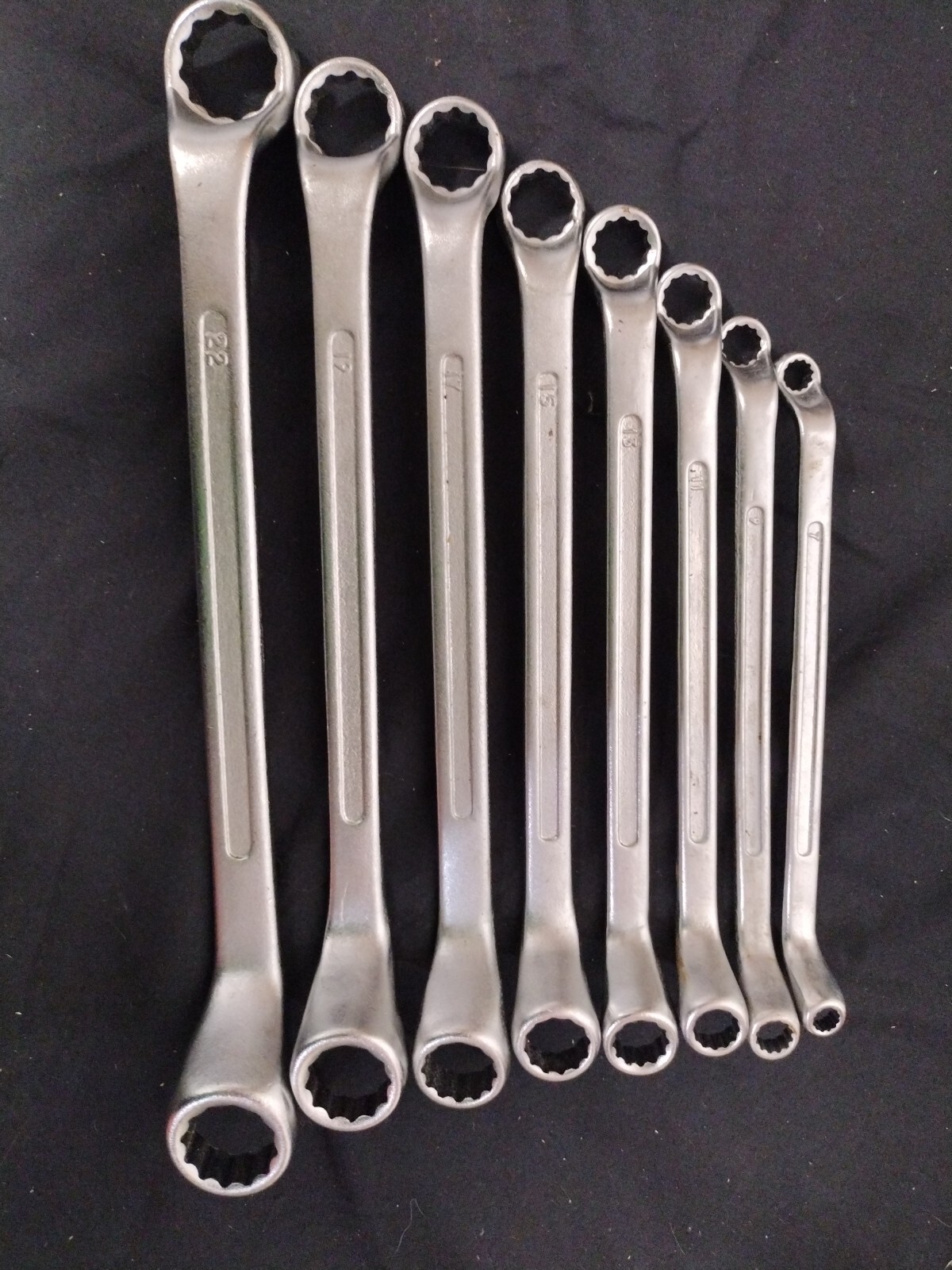 Chrome Vanadium Offset Double Box End Socket Wrenches 75 Degree Made In India