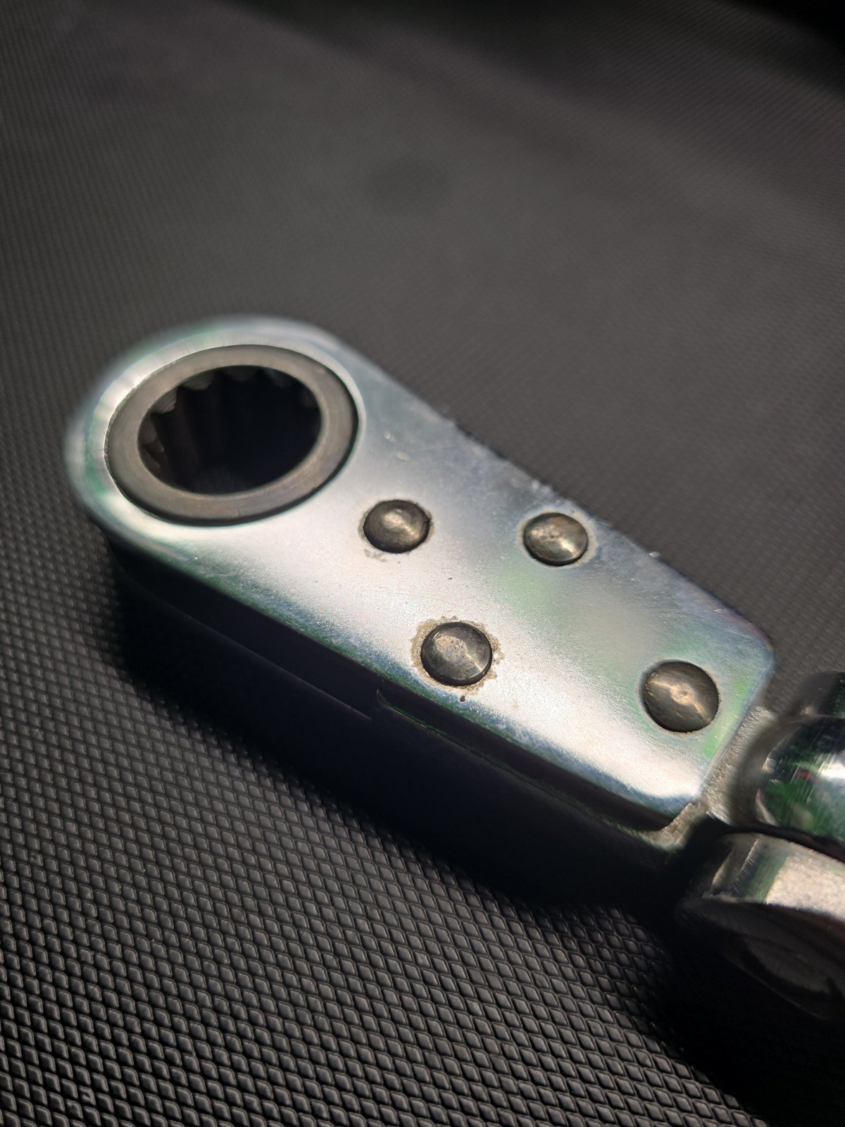 Snap‑On WAM‑18FL 18mm Flex Pass‑Through Alignment Ratchet