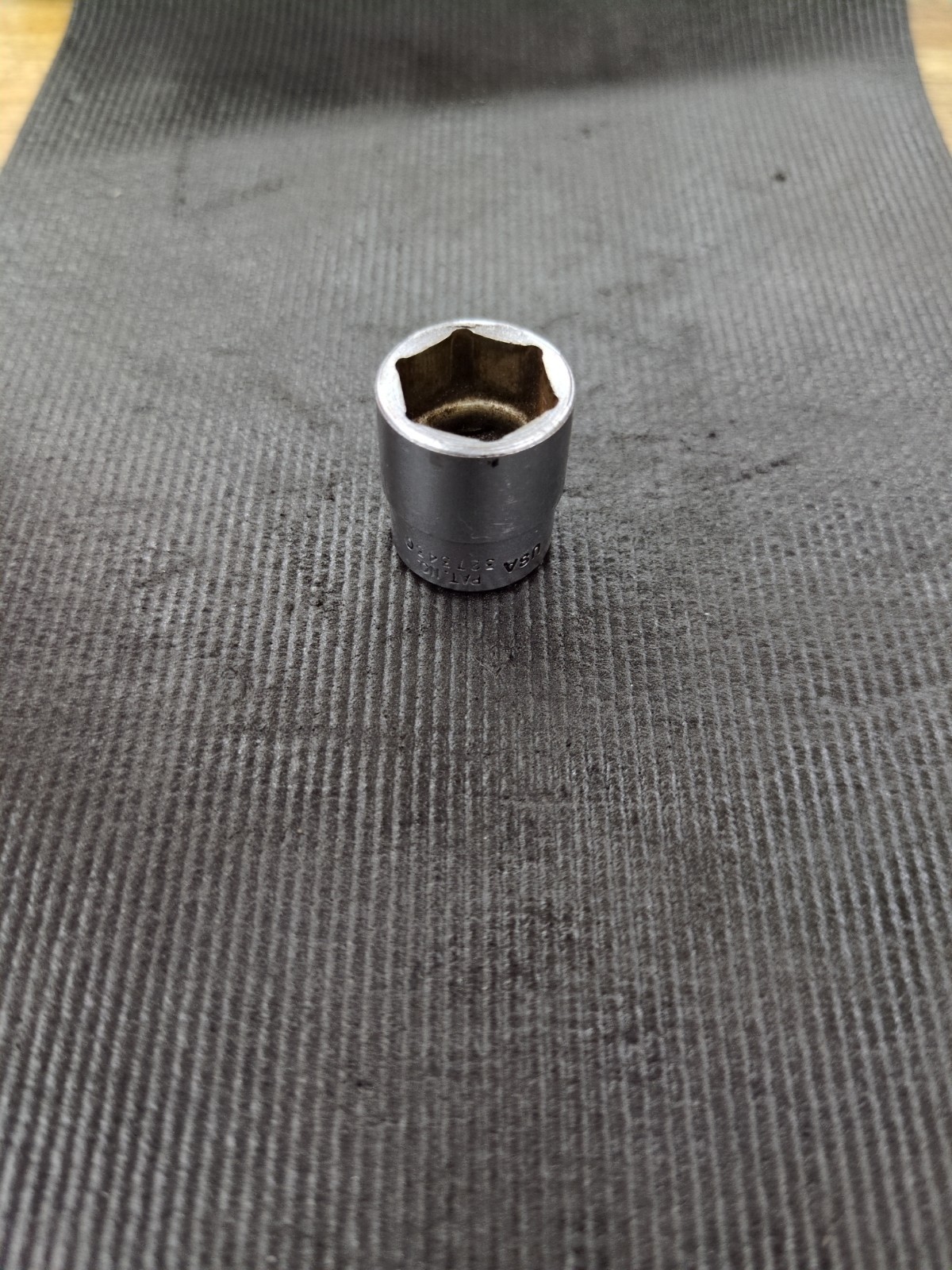 SNAP ON 9/16″ TM18 1/4″ DRIVE SAE 6 POINT SHALLOW CHROME SOCKET TM 18 9/16 «