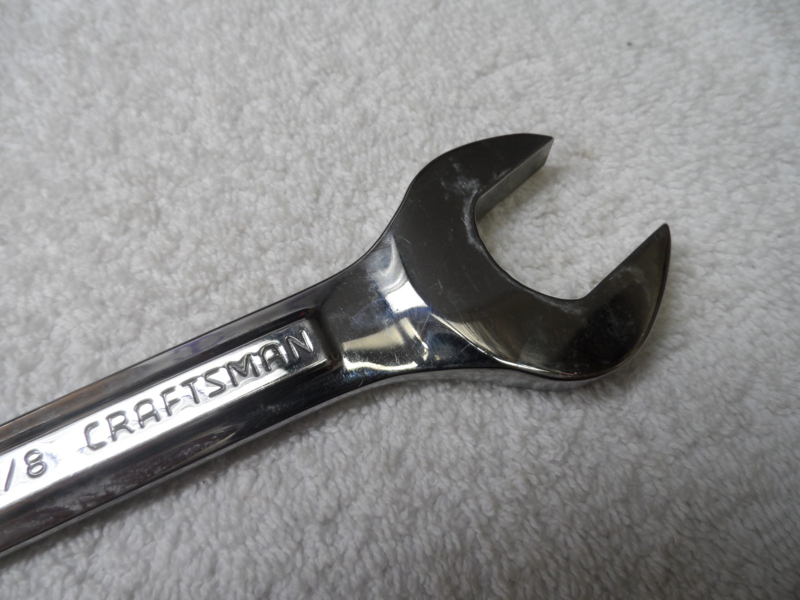Craftsman Professional Standard SAE Polish Stubby Wrench USA 7/8″ PN 44100 (pic)