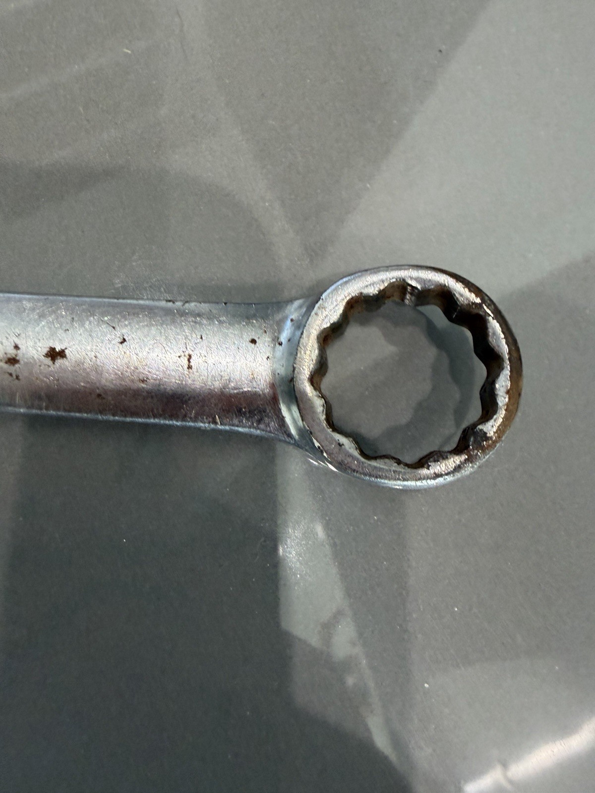 Snap-on OEX-24 3/4″ 12 Point SAE Combination Wrench USA Polished Chrome OEX24
