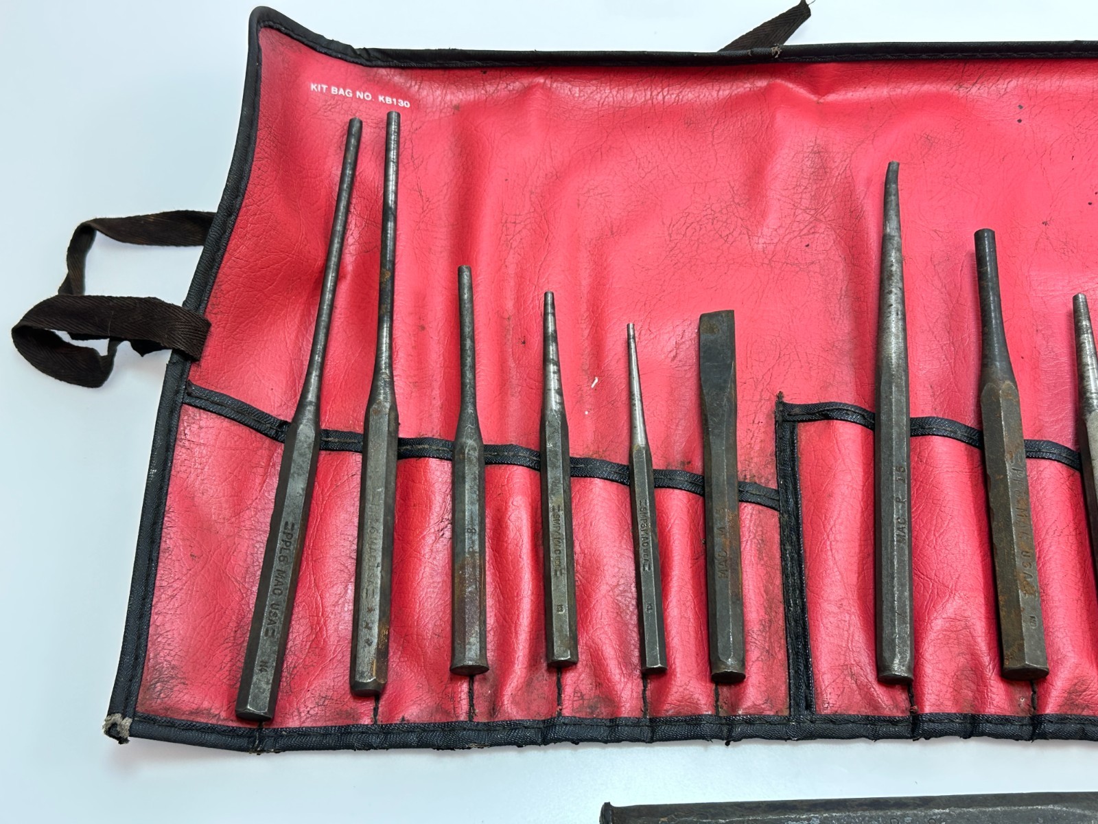 MAC Tools USA 19pc Punch Chisel Set w/ Extras