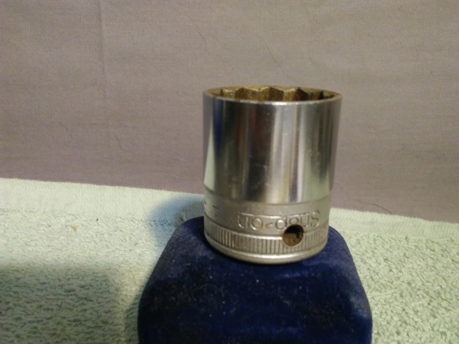 Snap-On SW320 1/2 Drive 1 Inch Shallow 8 Point Socket USA