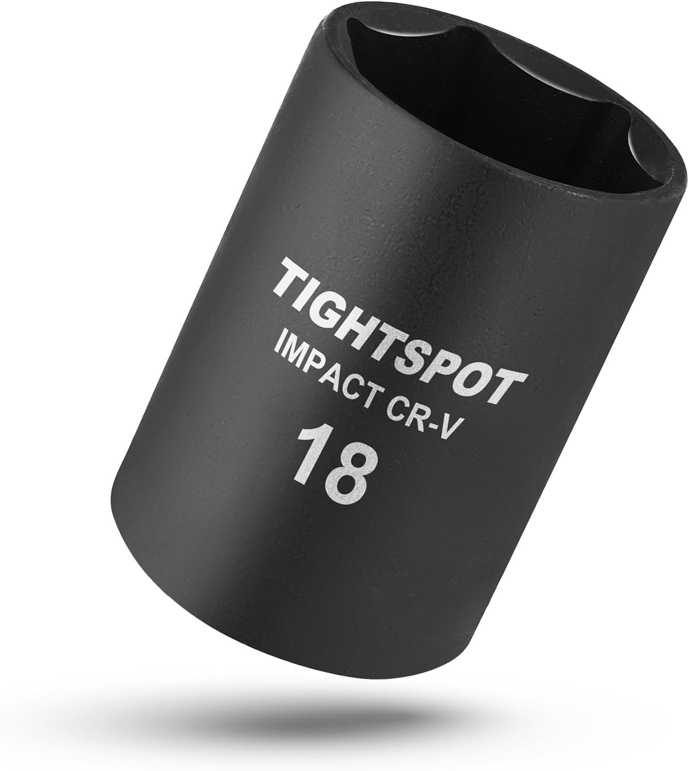 Durable 18mm Shallow Impact Socket – 1/2 Inch Drive, Manganese Phosphate Finish
