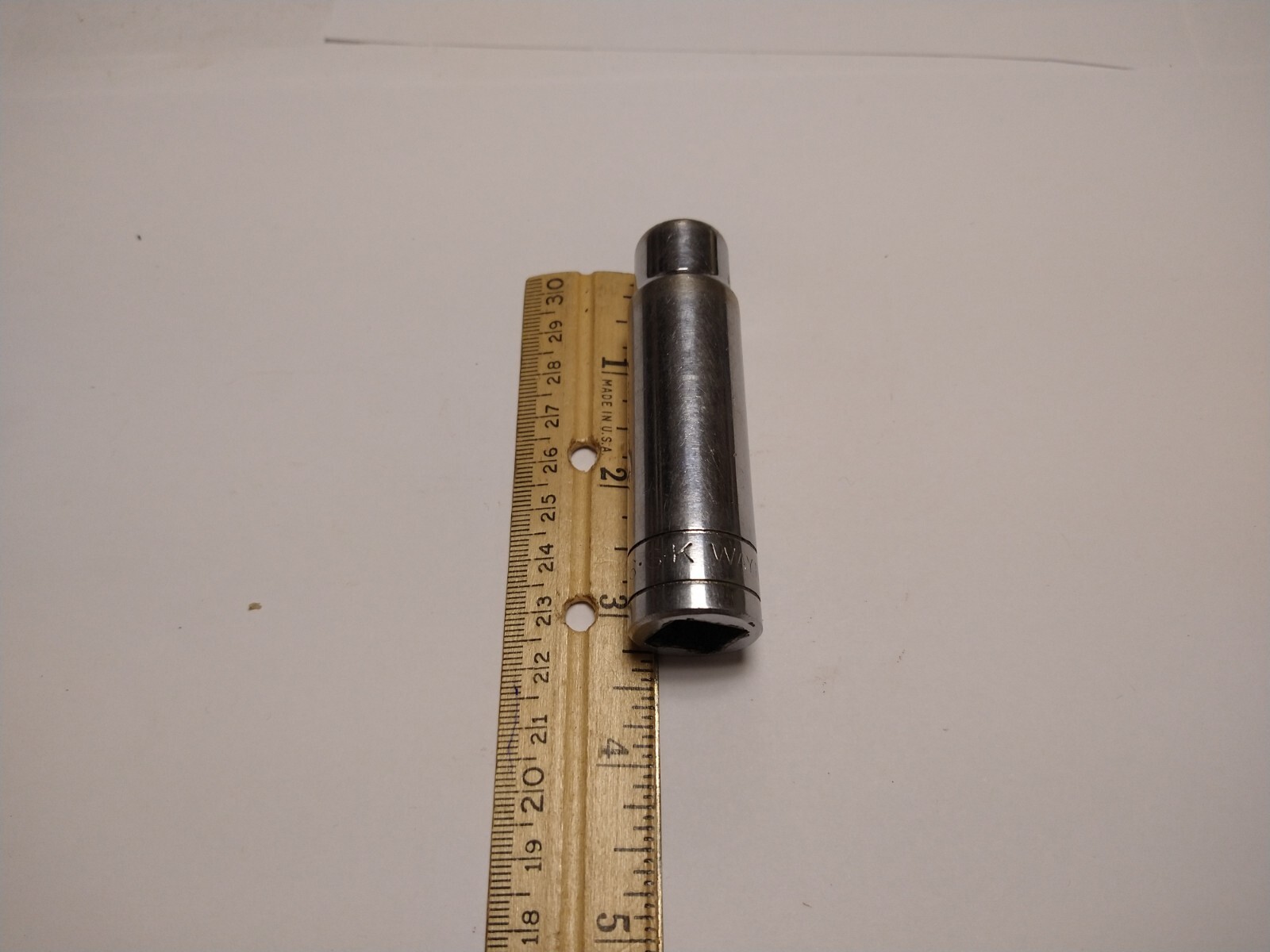 SK Wayne 1/2″ Drive 12 Point 1/2 In. Deep SAE Socket USA 40816 S117