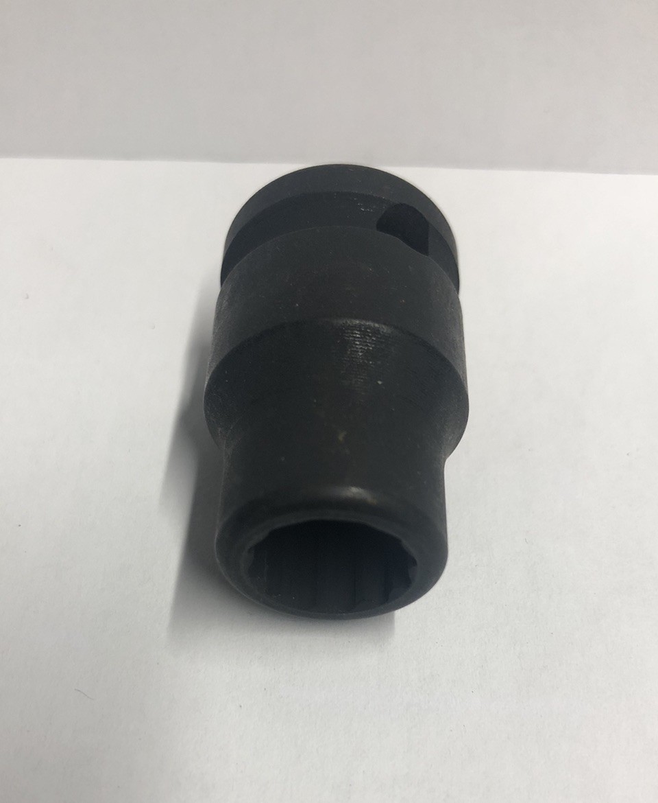 12MM 12 POINT DOUBLE HEX IMPACT SOCKET 1/2” Drive-H/Duty Ex Aviation Surplus