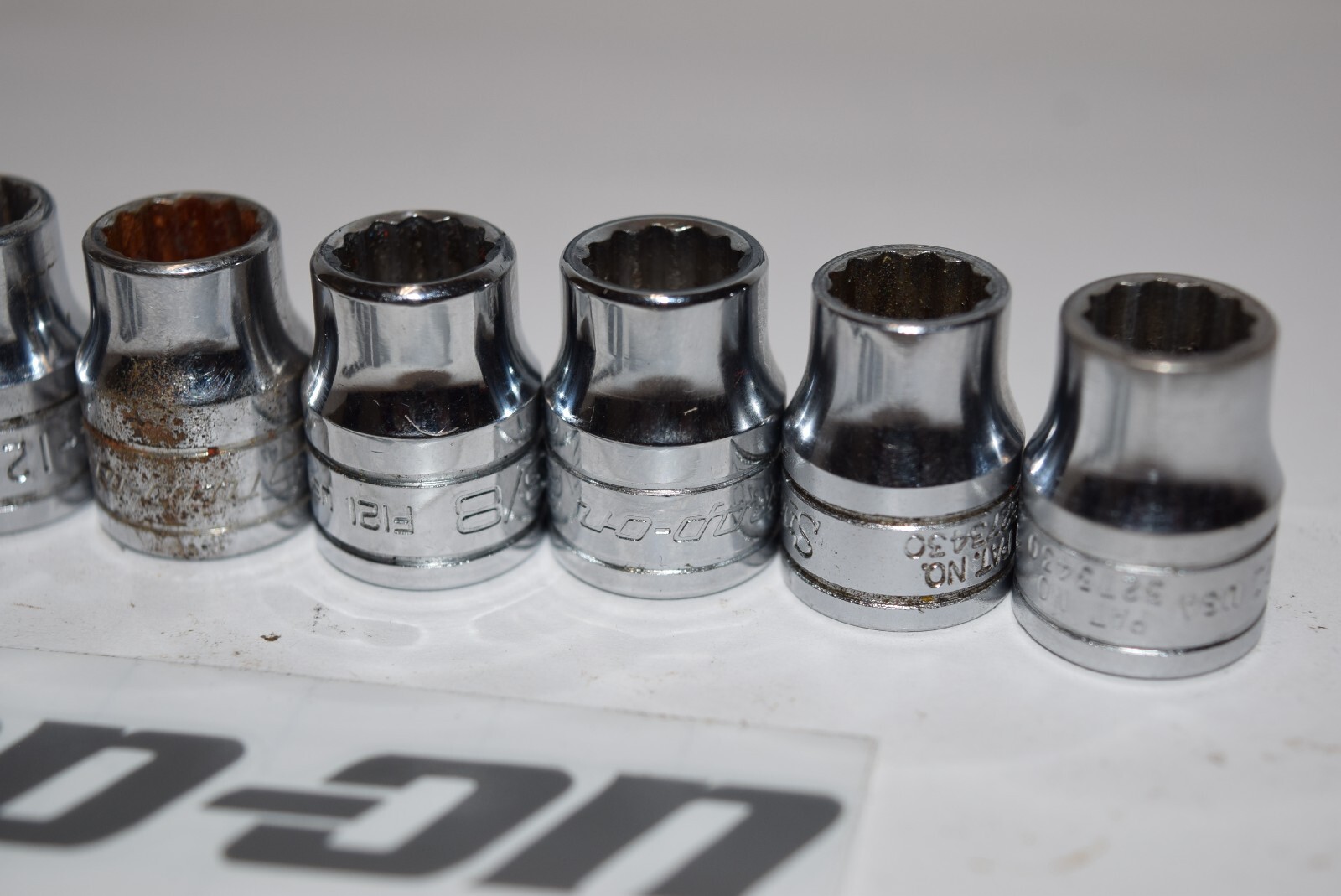 Snap-On F121 3/8″ Drive 12-Point SAE 3/8″ Flank Drive® Shallow Socket