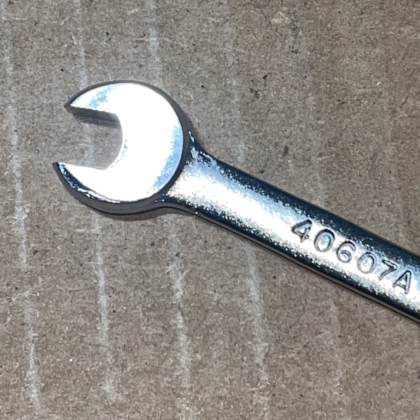 Vintage Duro / Indestro USA 40607A 6 MM X 7 MM Metric Open End Wrench