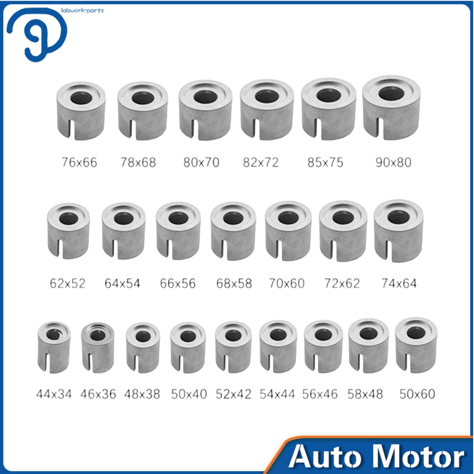 27PCS Universal Press and Pull Sleeve Set Bush Bearing Removal Insertion Tool