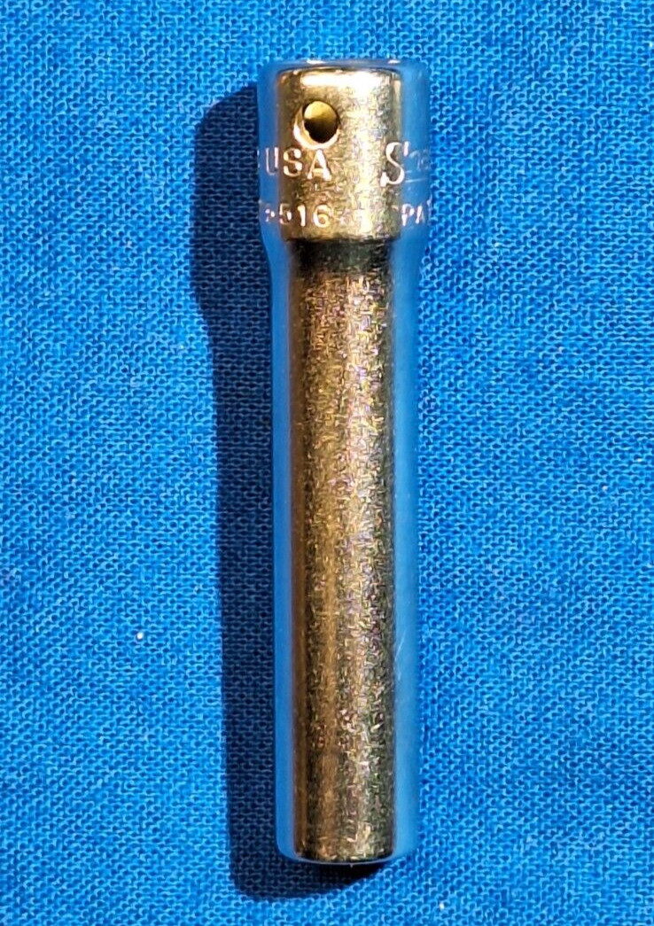 Snap-On TEL8B 1/4″ Drive SAE #8, 1/4″ HEX Deep SPLINE Socket