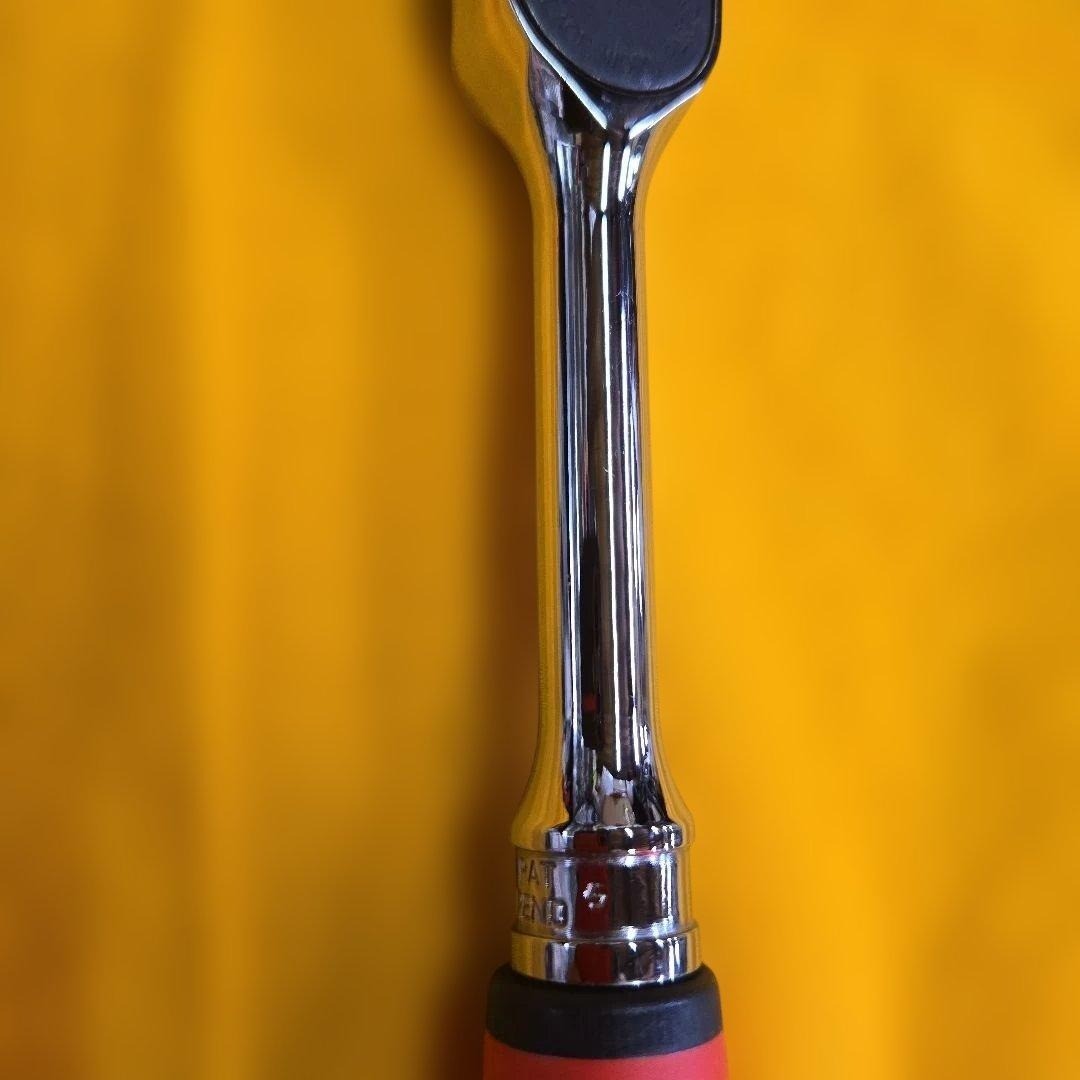 Snap-on FH936A 3/8″ Drive Soft Grip Standard Handle Ratchet [Used]