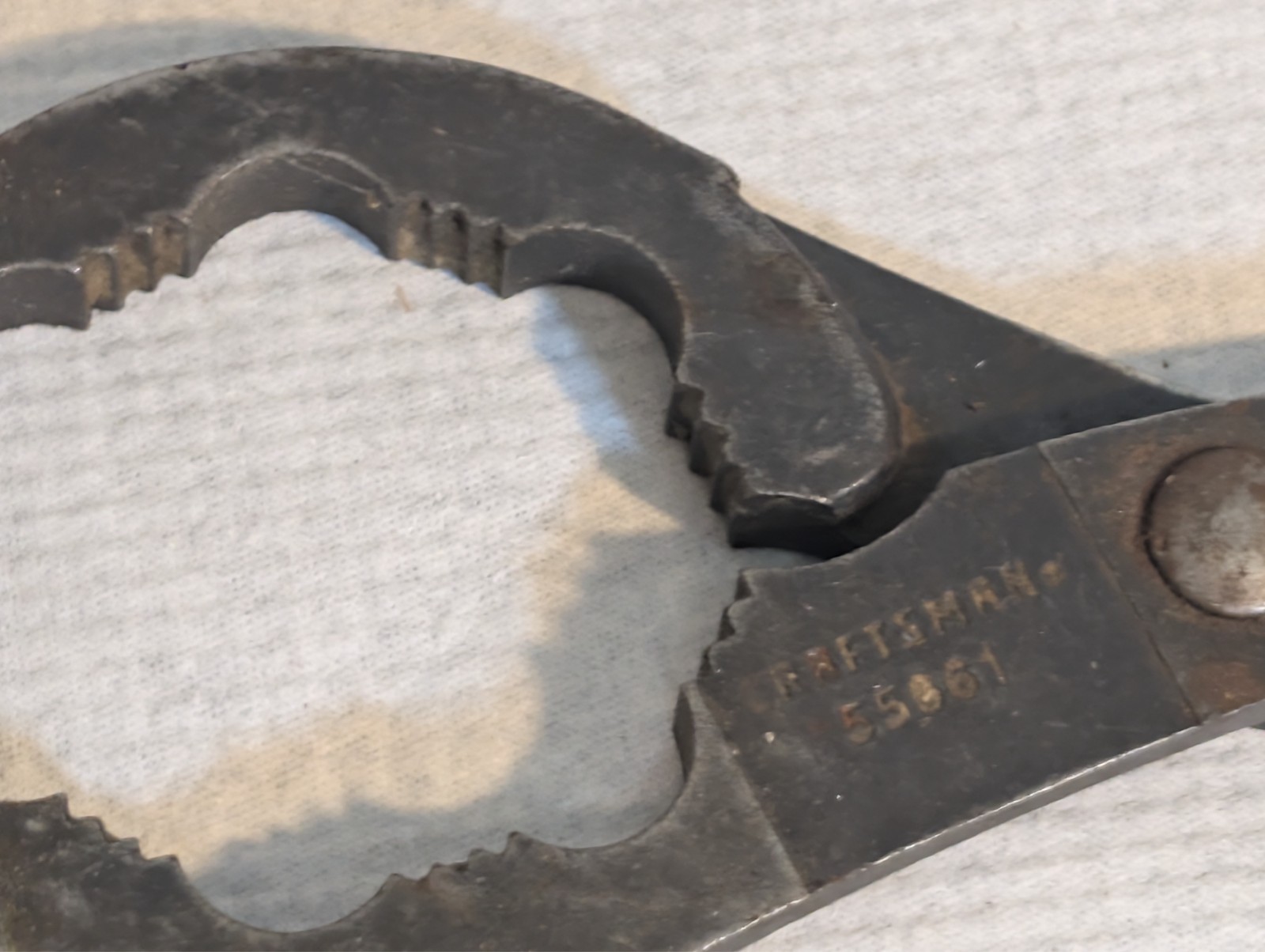 Craftsman Valve Drain Pliers 9.75″ Long Model 55661 Made in USA Solid Sturdy VG+