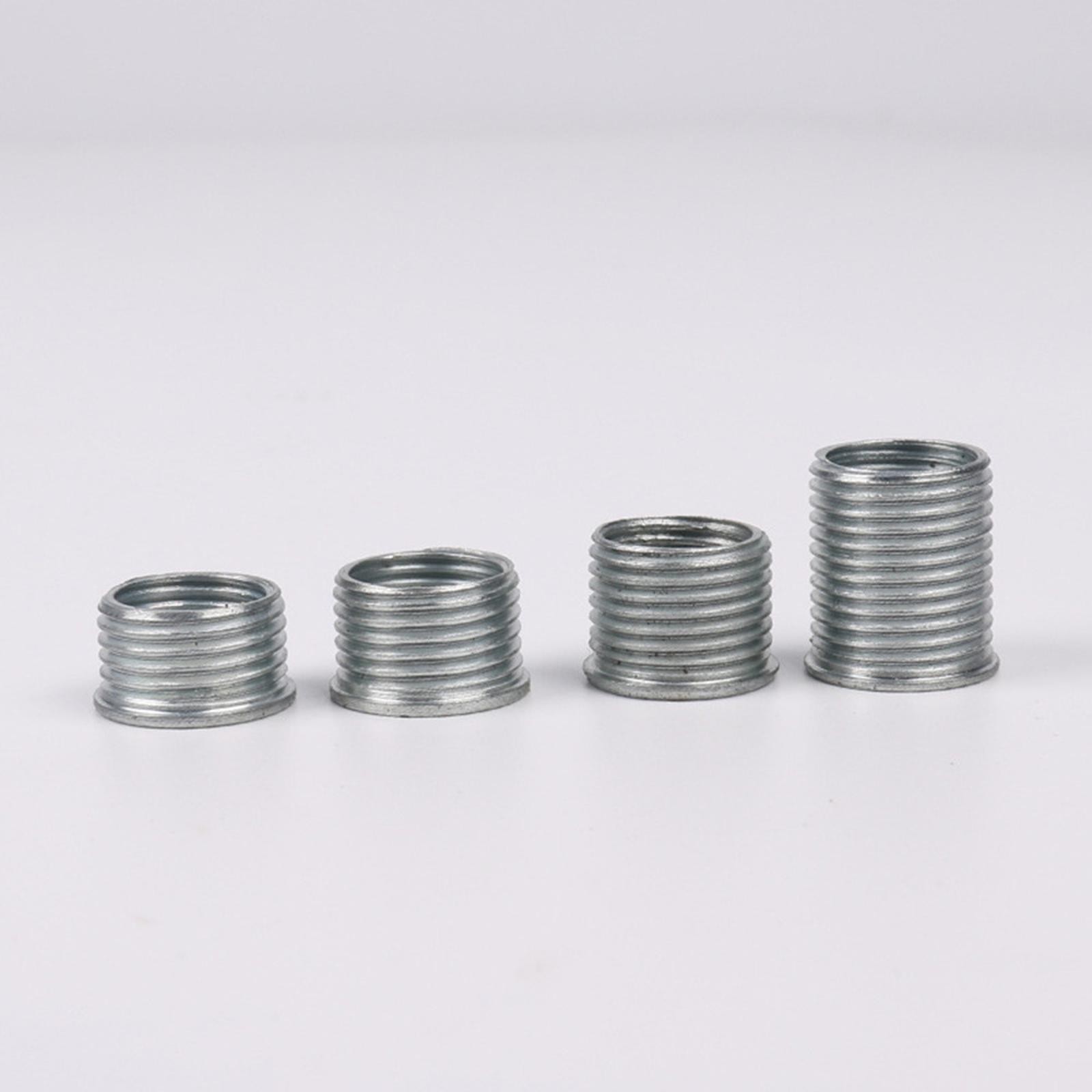 M14 x1.25 Spark Plug Rethread Thread Repair Kit Reamer Tap with 4 Inserts C