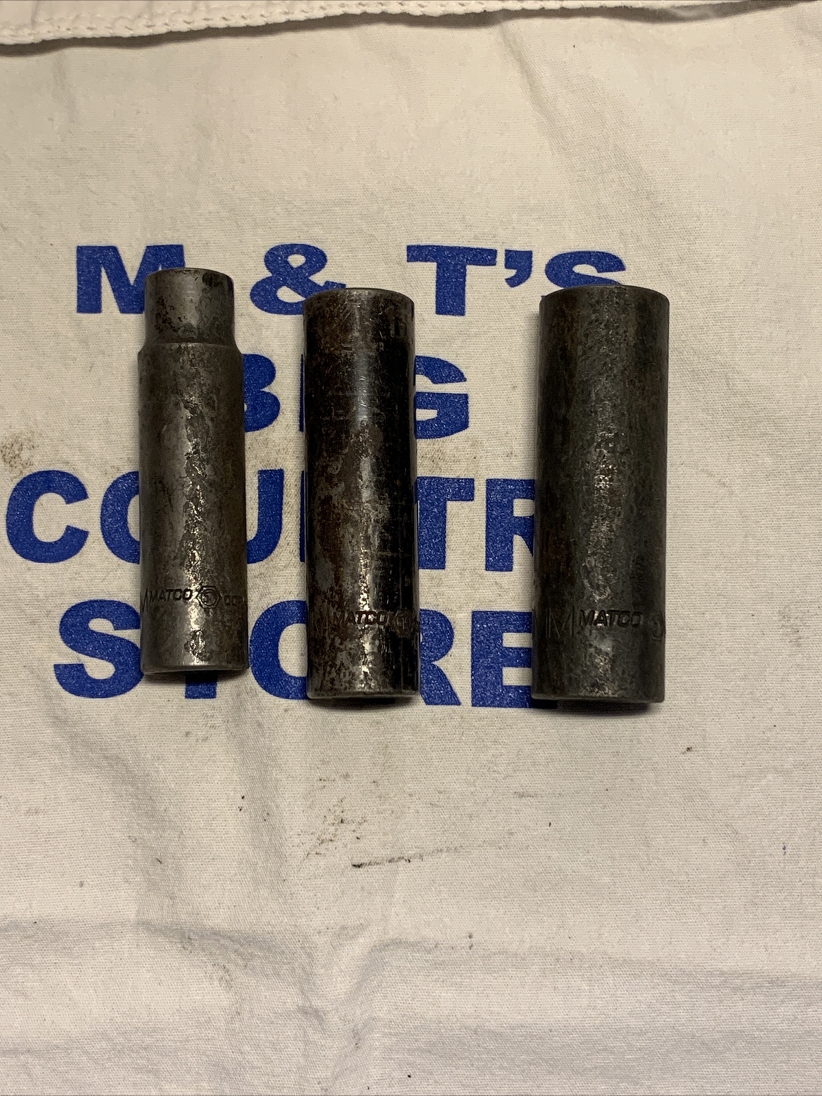 Matco Tools 1/2″ Drive 3pc Metric Pro Non-Slip Deep Impact Sockets 12, 15, 18MM