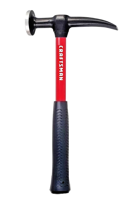 CRAFTSMAN Hammer Bent Vertical Chisel 5 1/2 in w/Fiberglass Handle USA 47233X