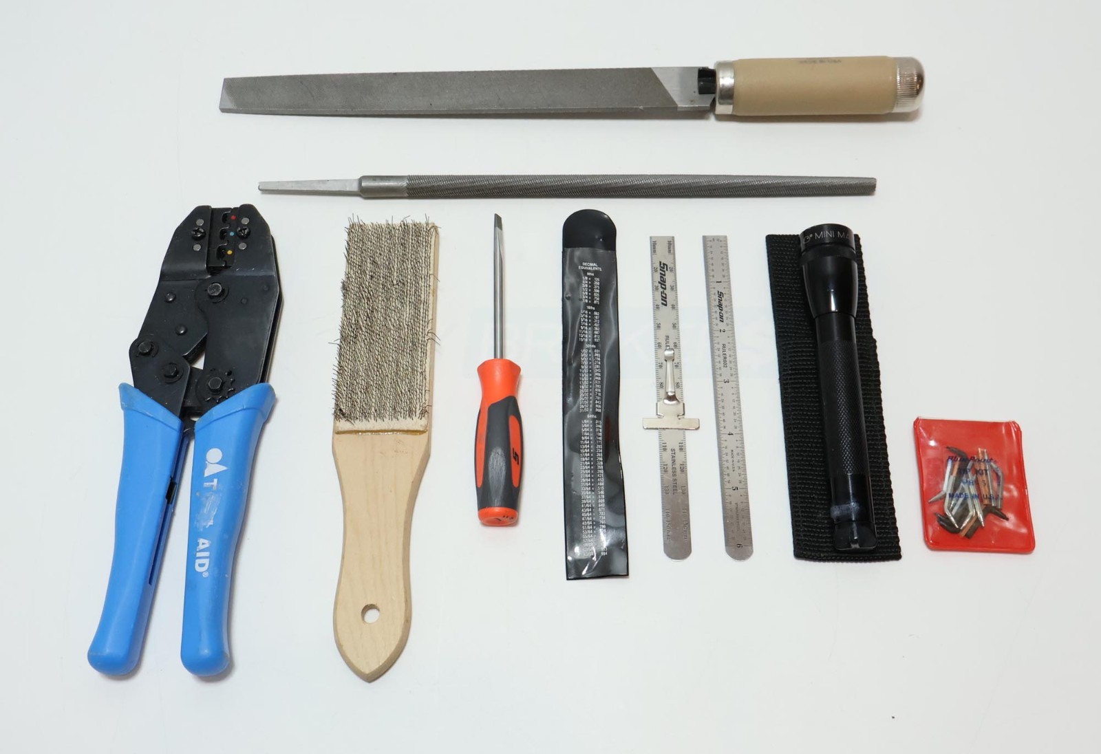 Lot of Various Snap-on, Blue Point et. al. – Filing/Measuring & Misc. Tools