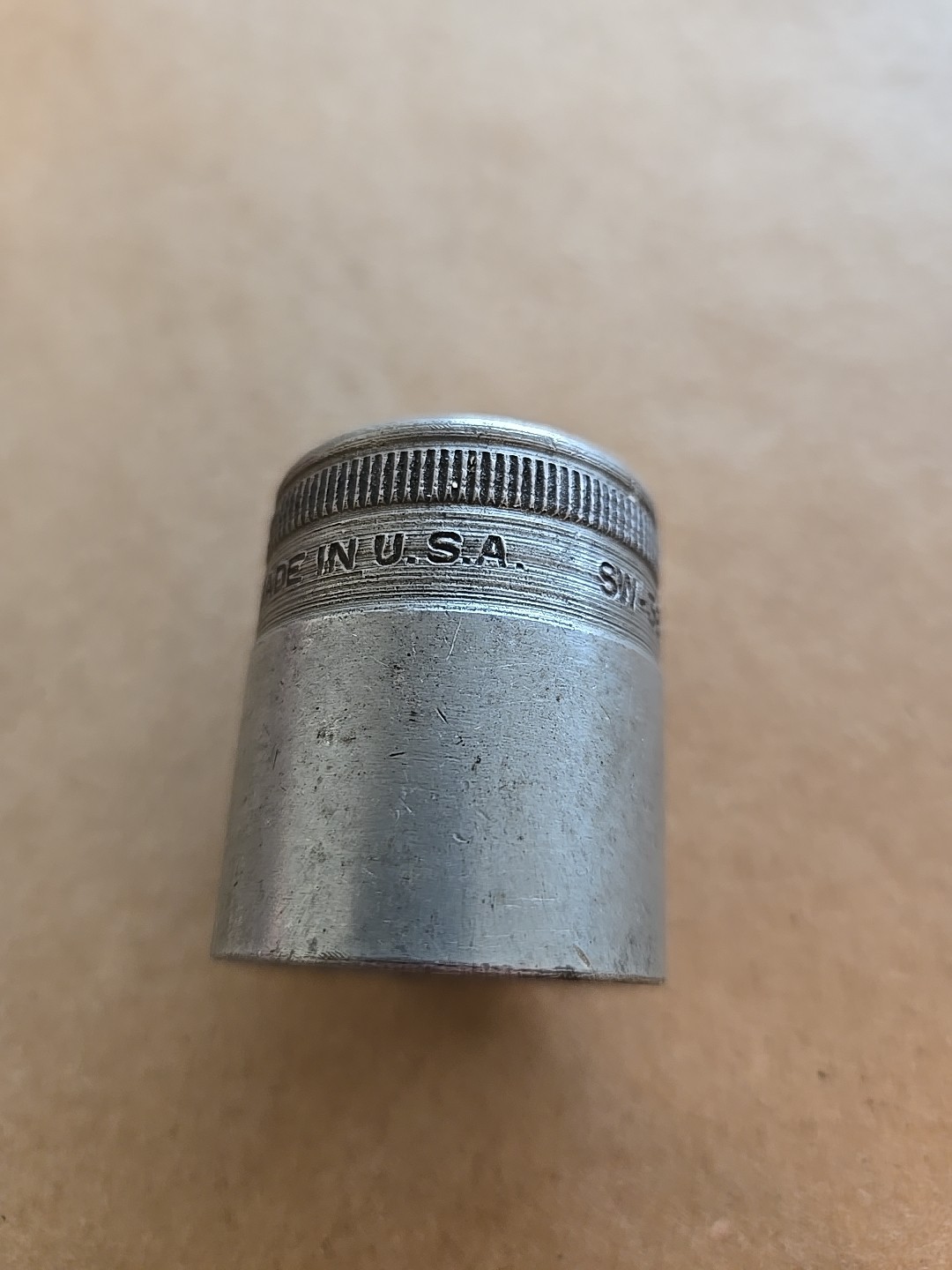 Snap On Vintage 1/2 Drive 1″ 12Pt SAE Shallow Socket SW-320
